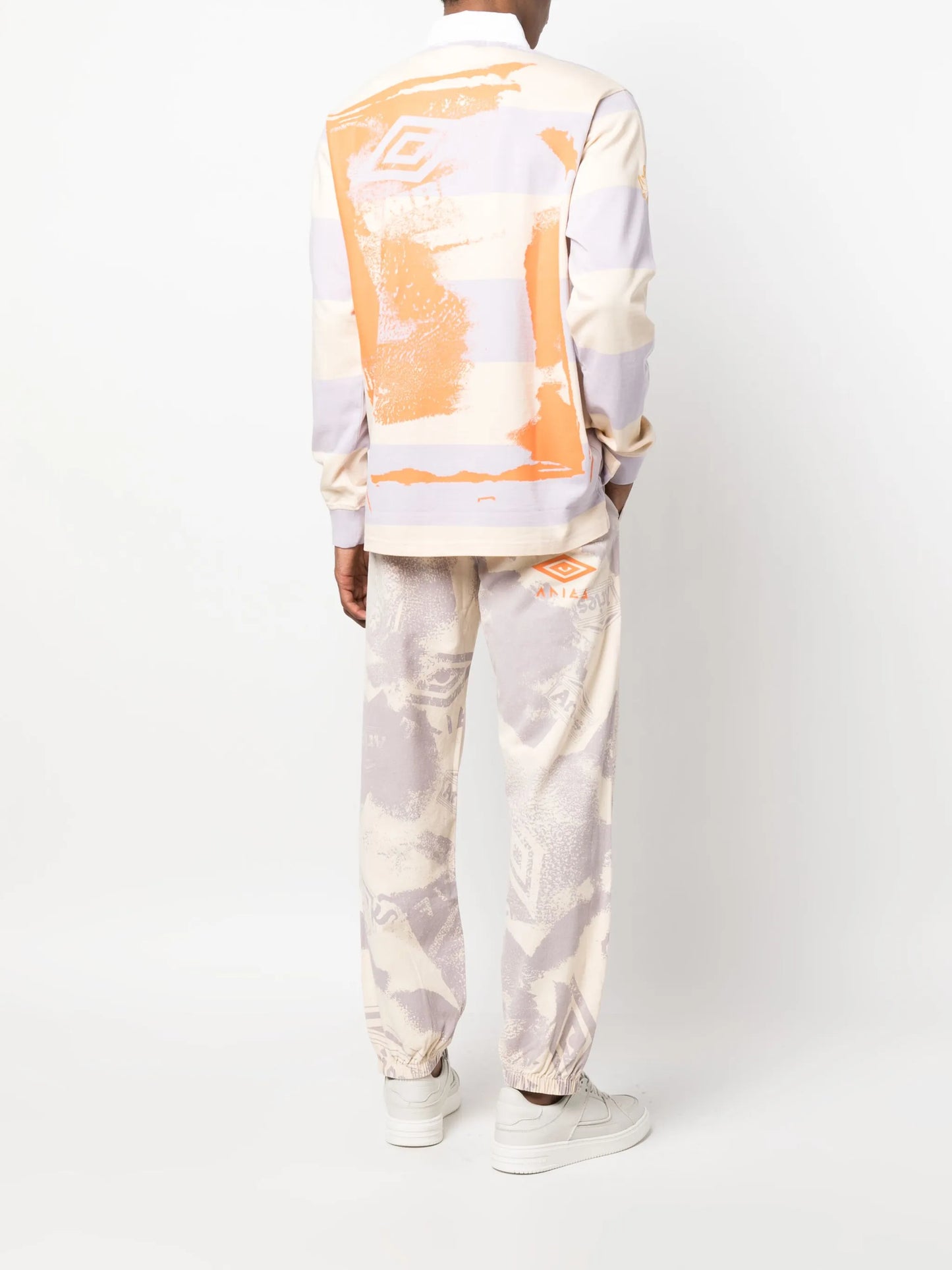 x Umbro graphic-print polo shirt