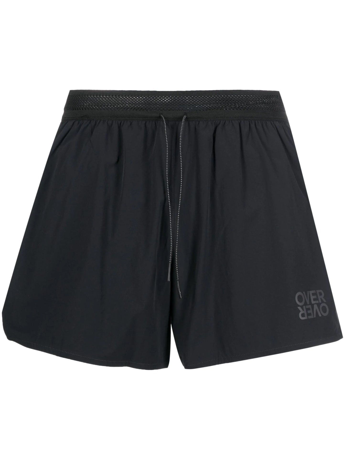 logo-print track shorts