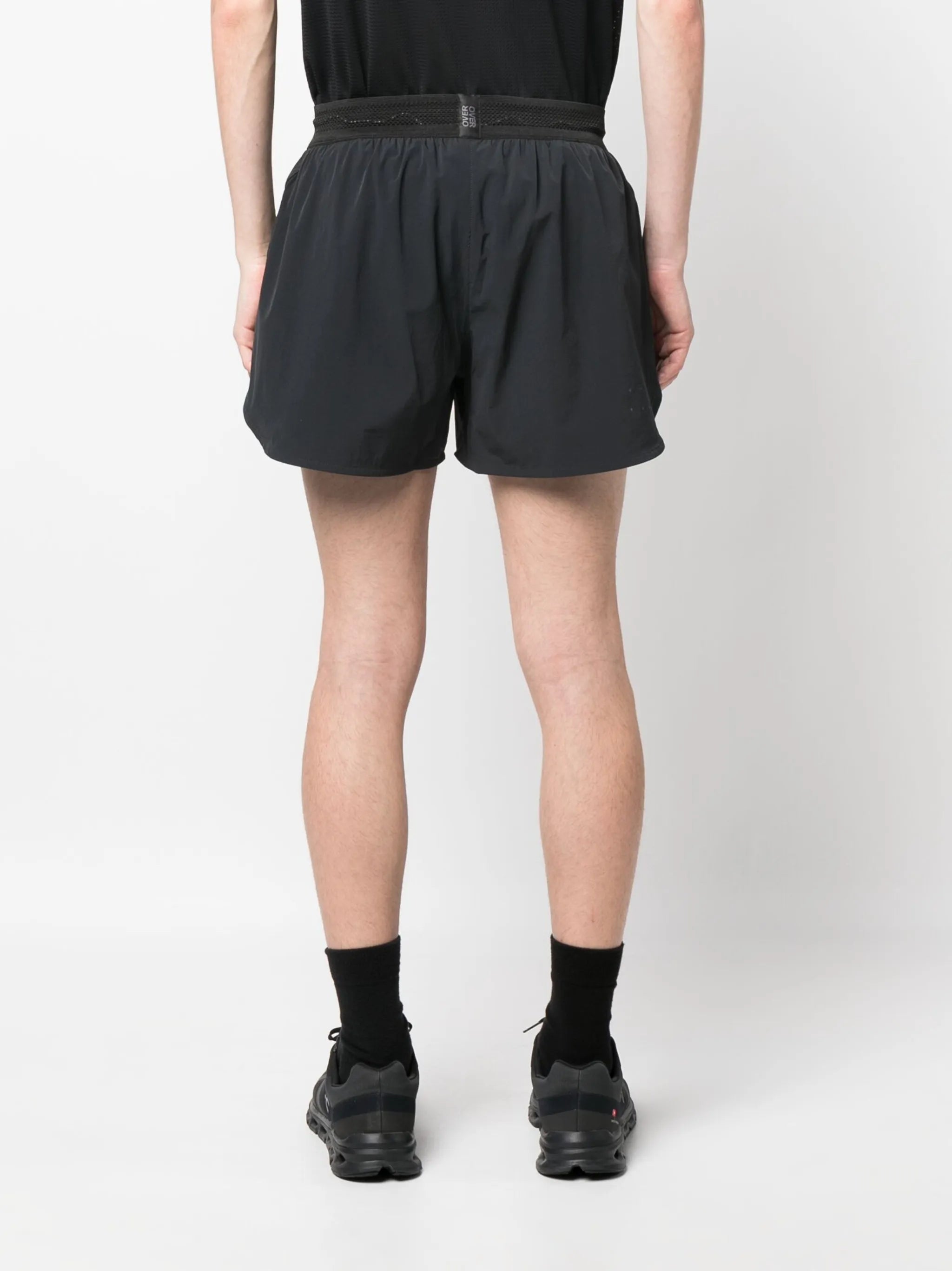 logo-print track shorts