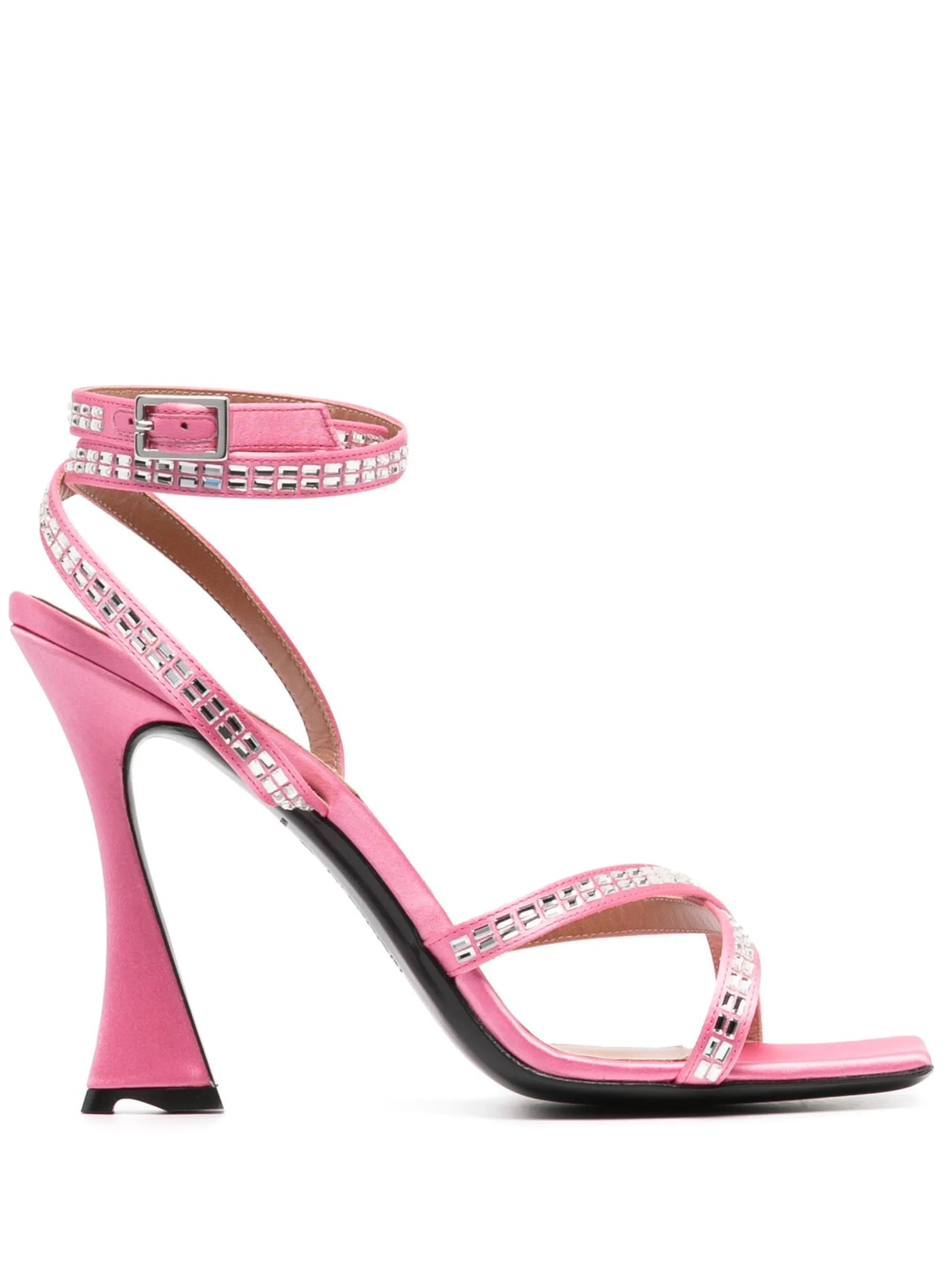 Carre 100m crystal-embellished sandals