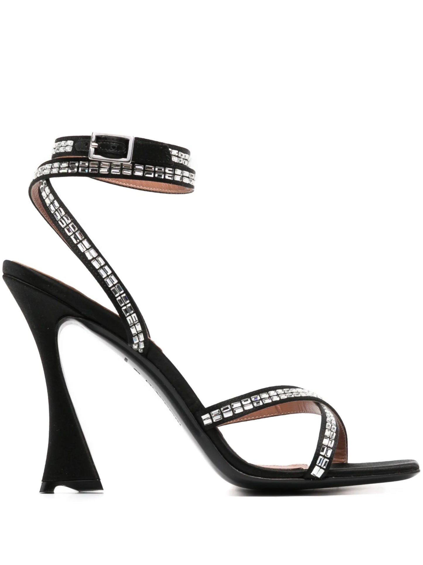 Carre 100m crystal-embellished sandals