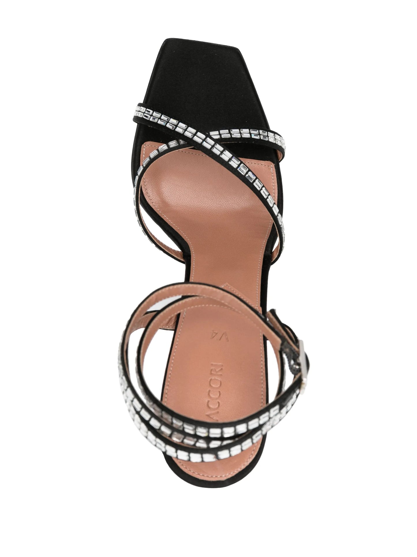 Carre 100m crystal-embellished sandals