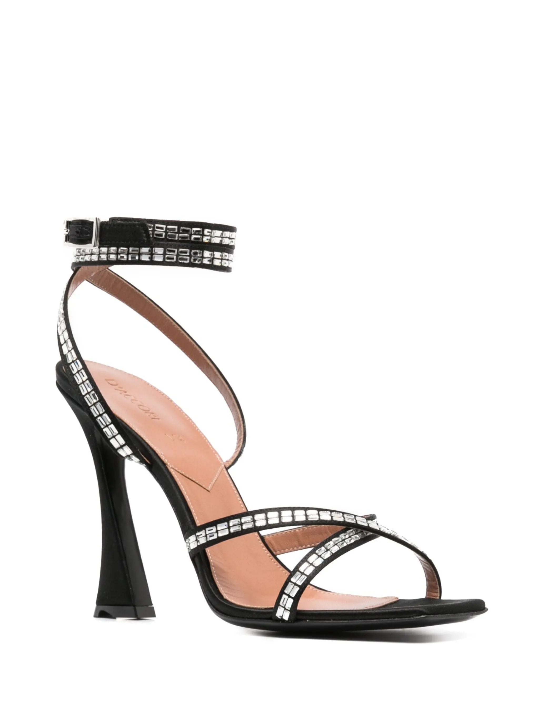 Carre 100m crystal-embellished sandals