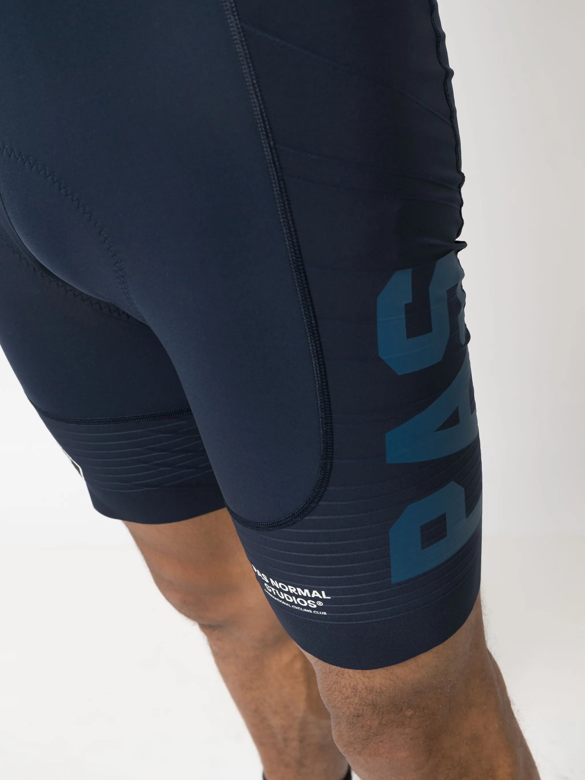 PAS Bib logo-print shorts