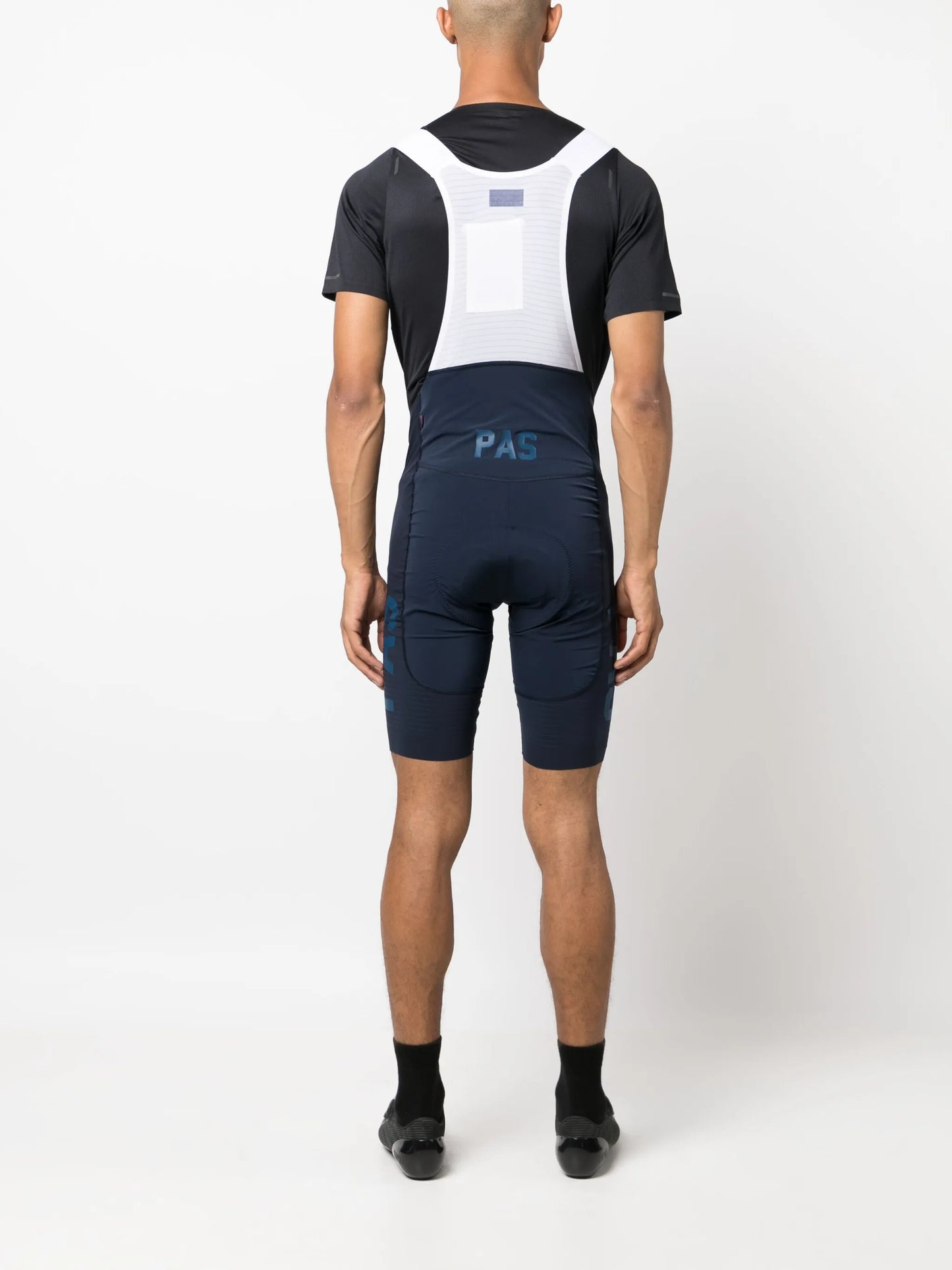 PAS Bib logo-print shorts