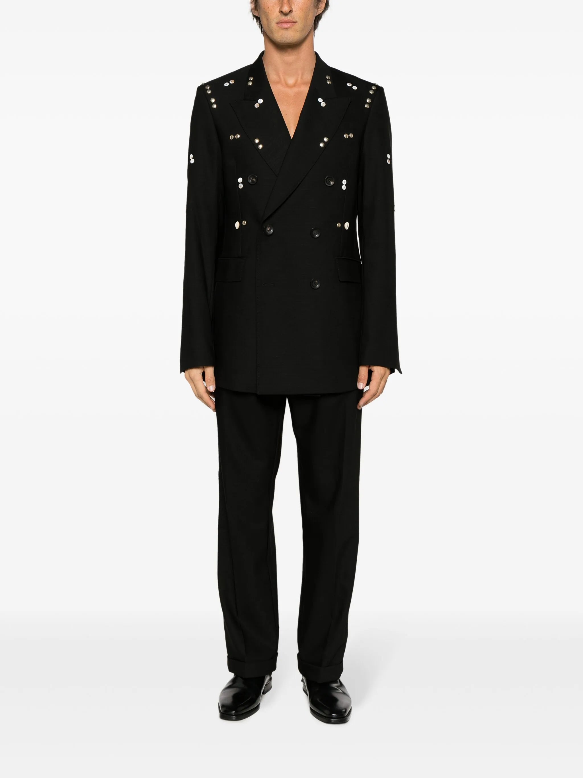 Seine wool trousers