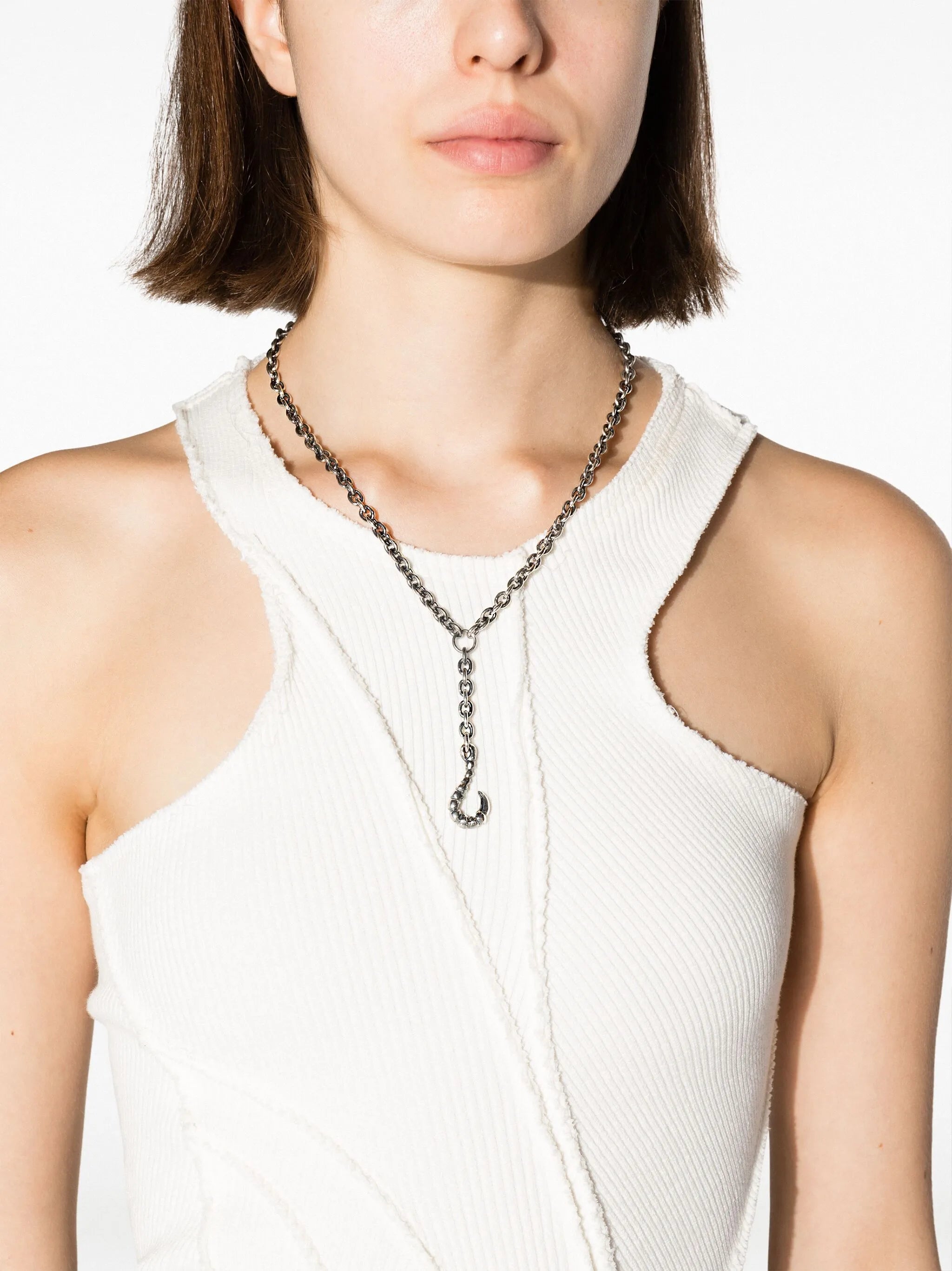 Talon chain-link necklace