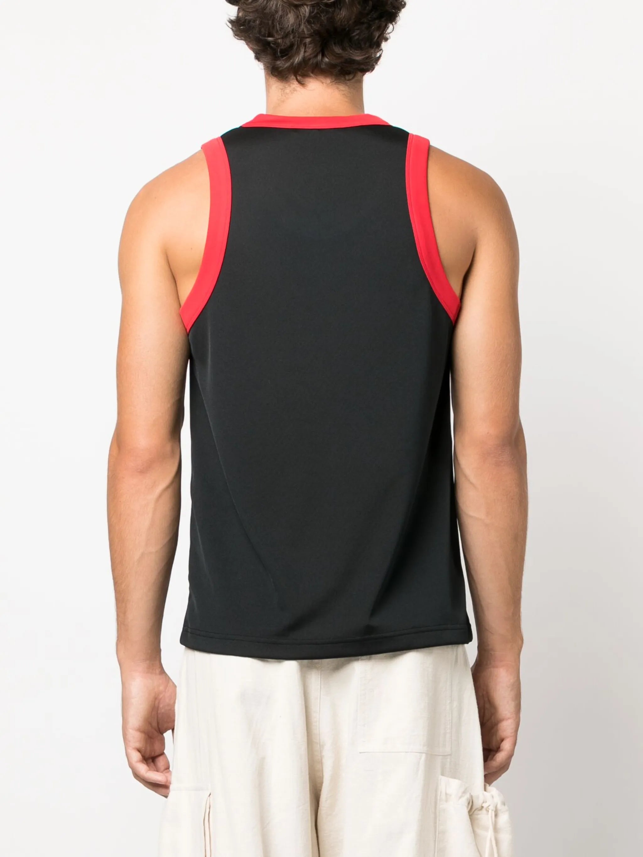 Diop logo-patch tank top