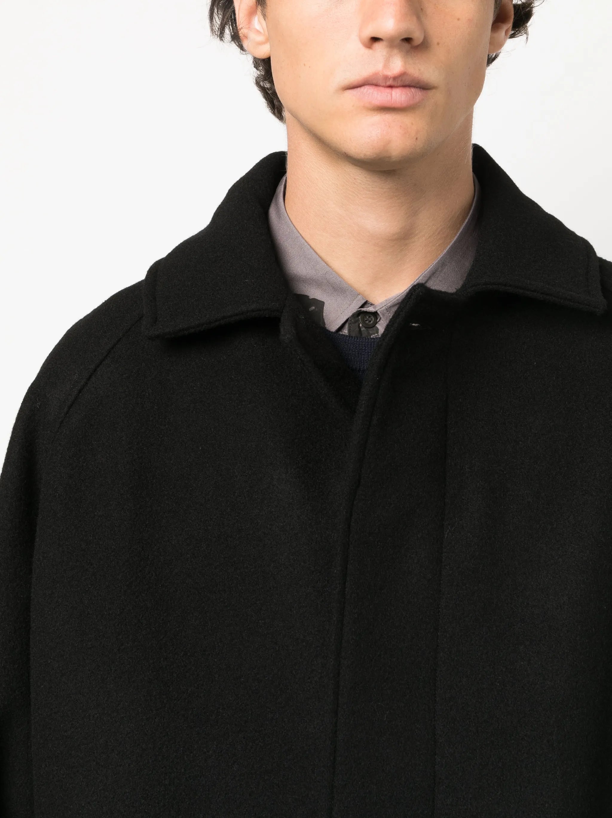 Big Mac wool trench coat