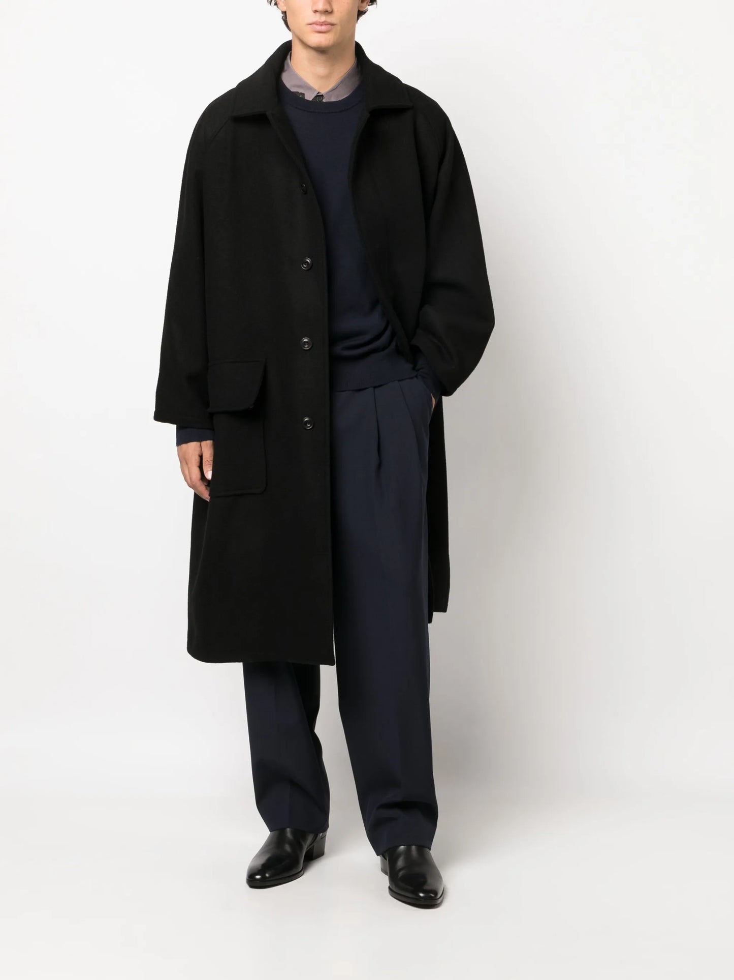 Big Mac wool trench coat