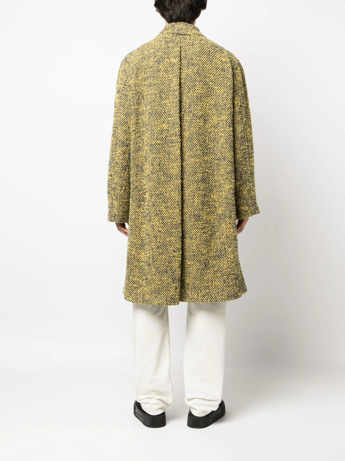 André single-breasted coat