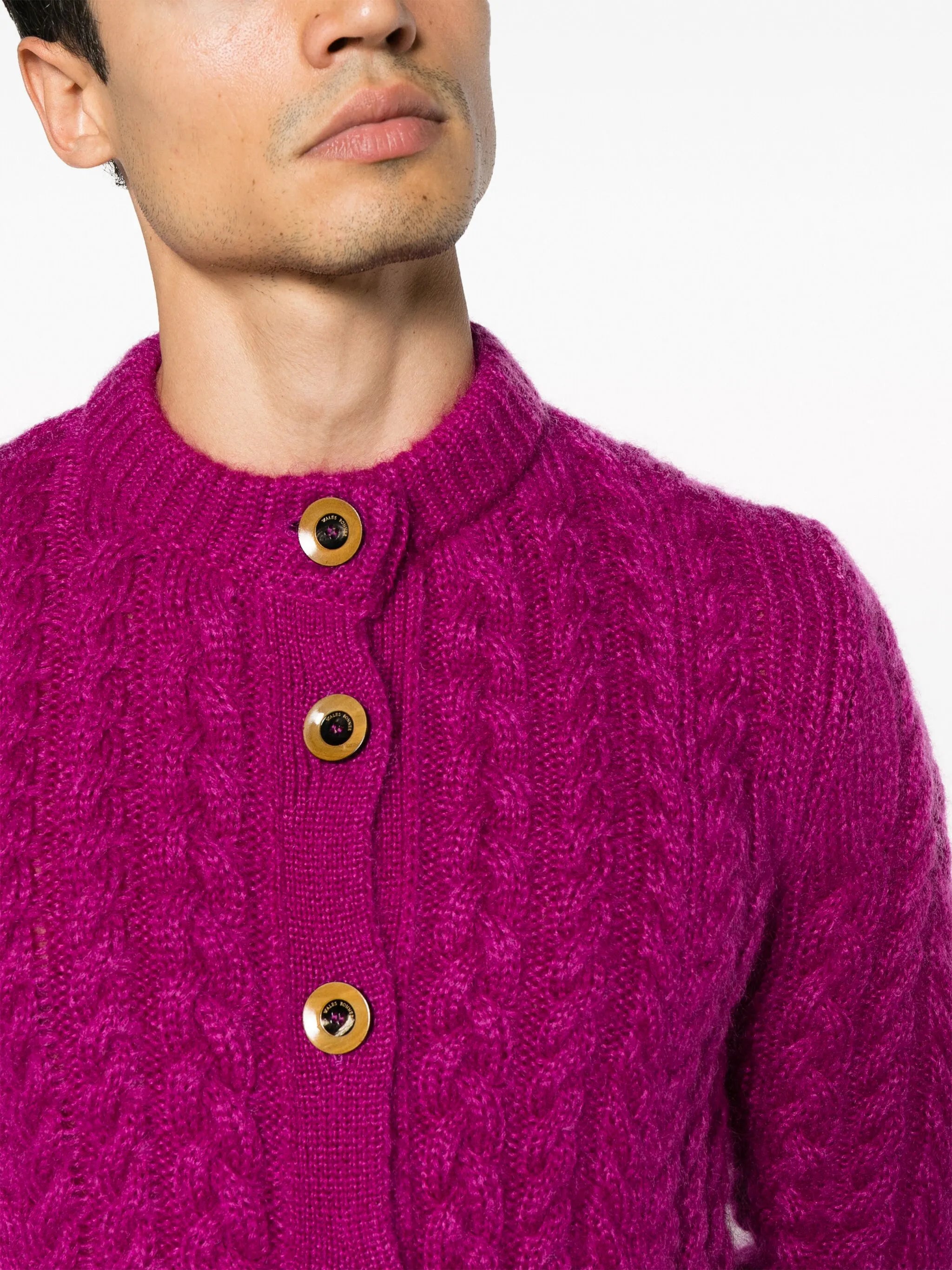 Liberty cable-knit cardigan