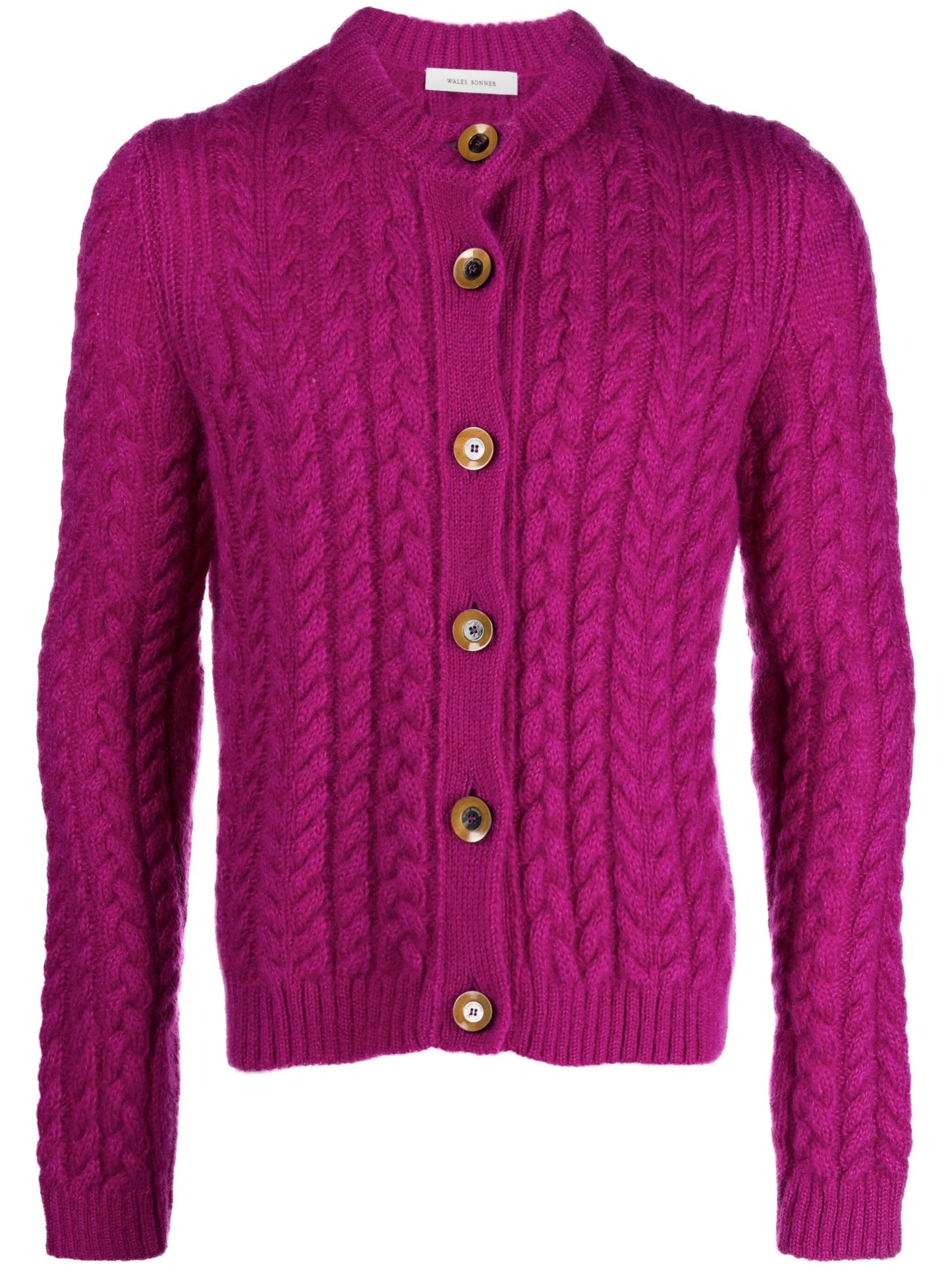 Liberty cable-knit cardigan