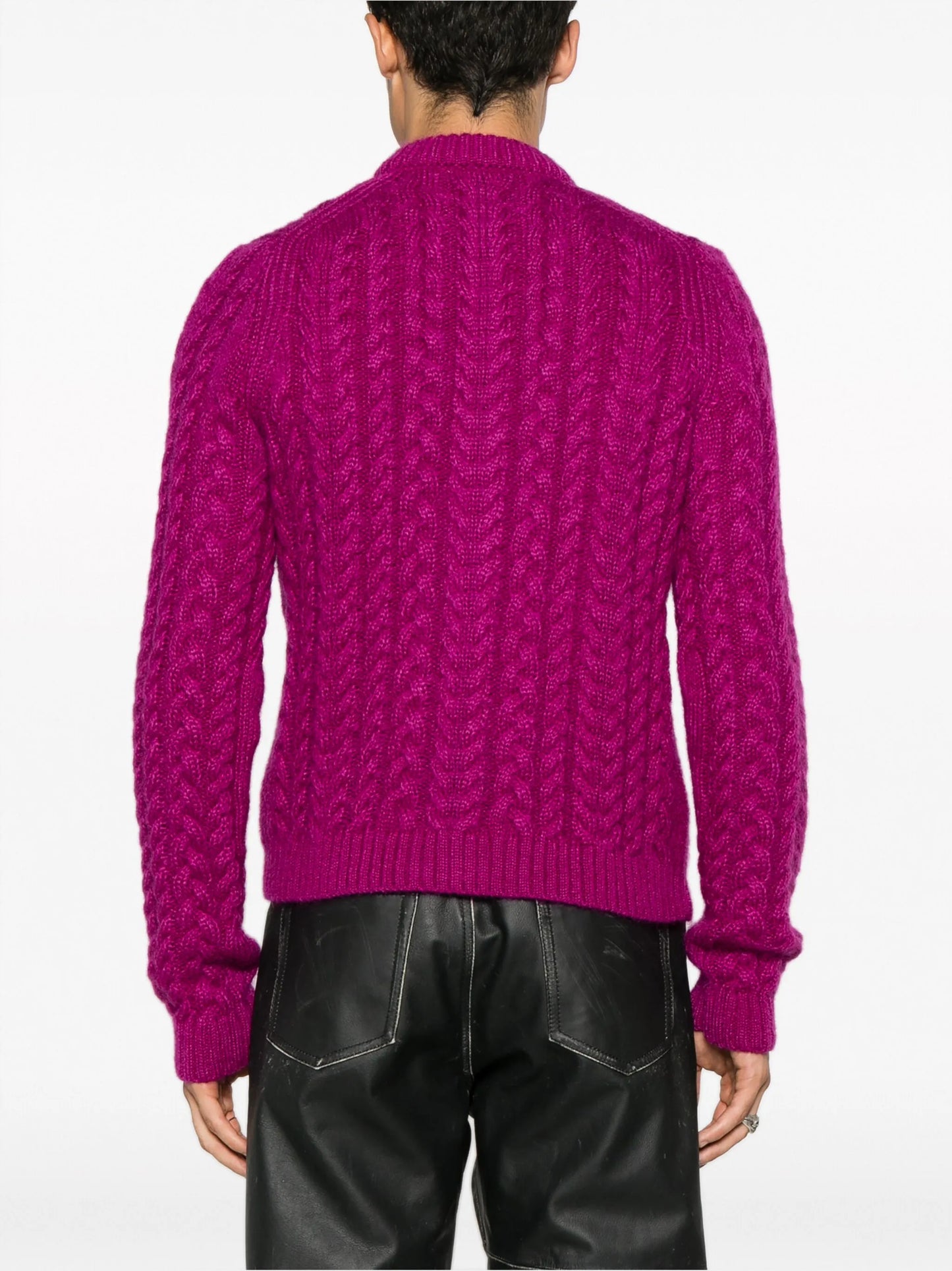 Liberty cable-knit cardigan