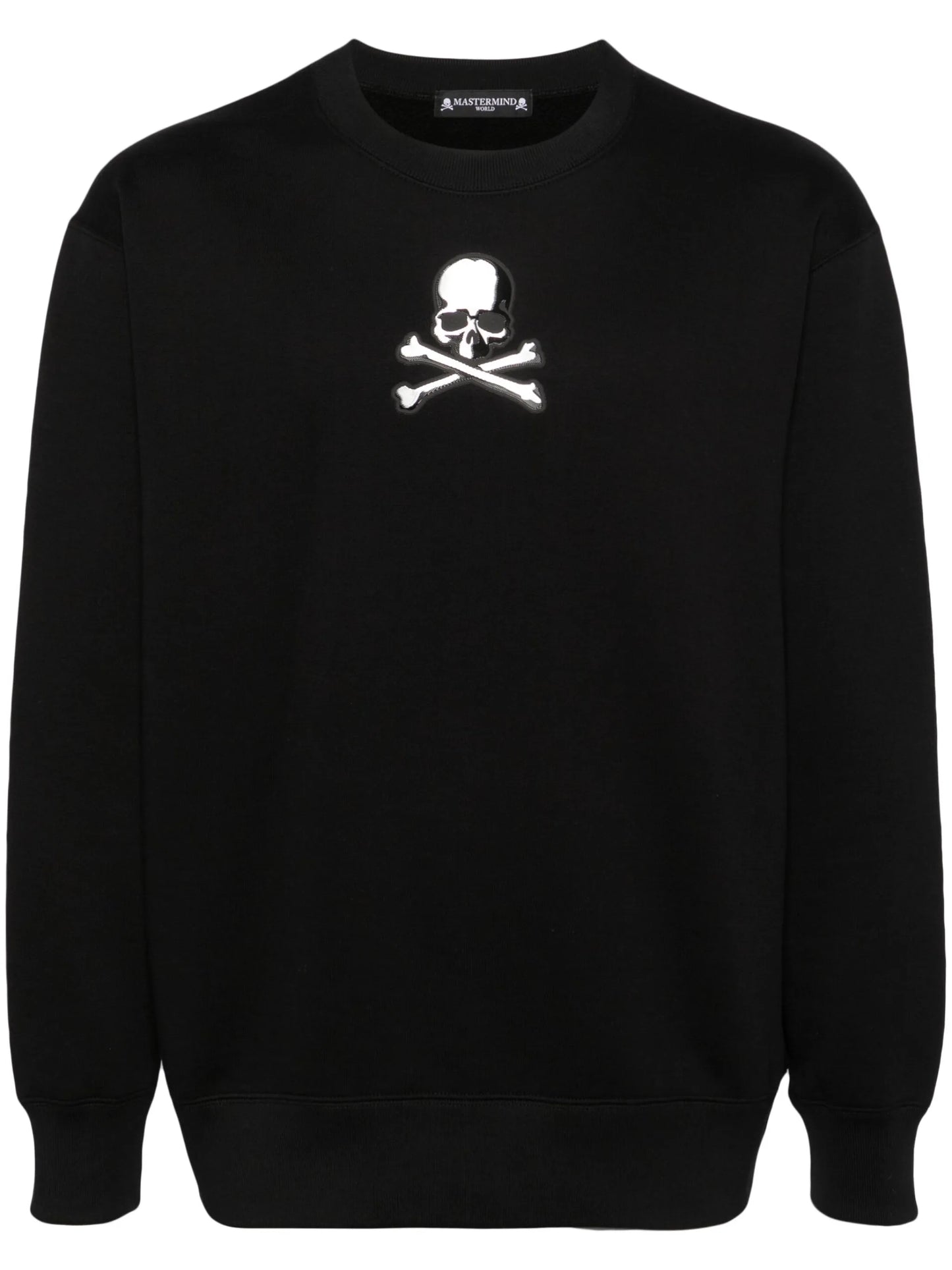 logo-appliqué cotton sweatshirt