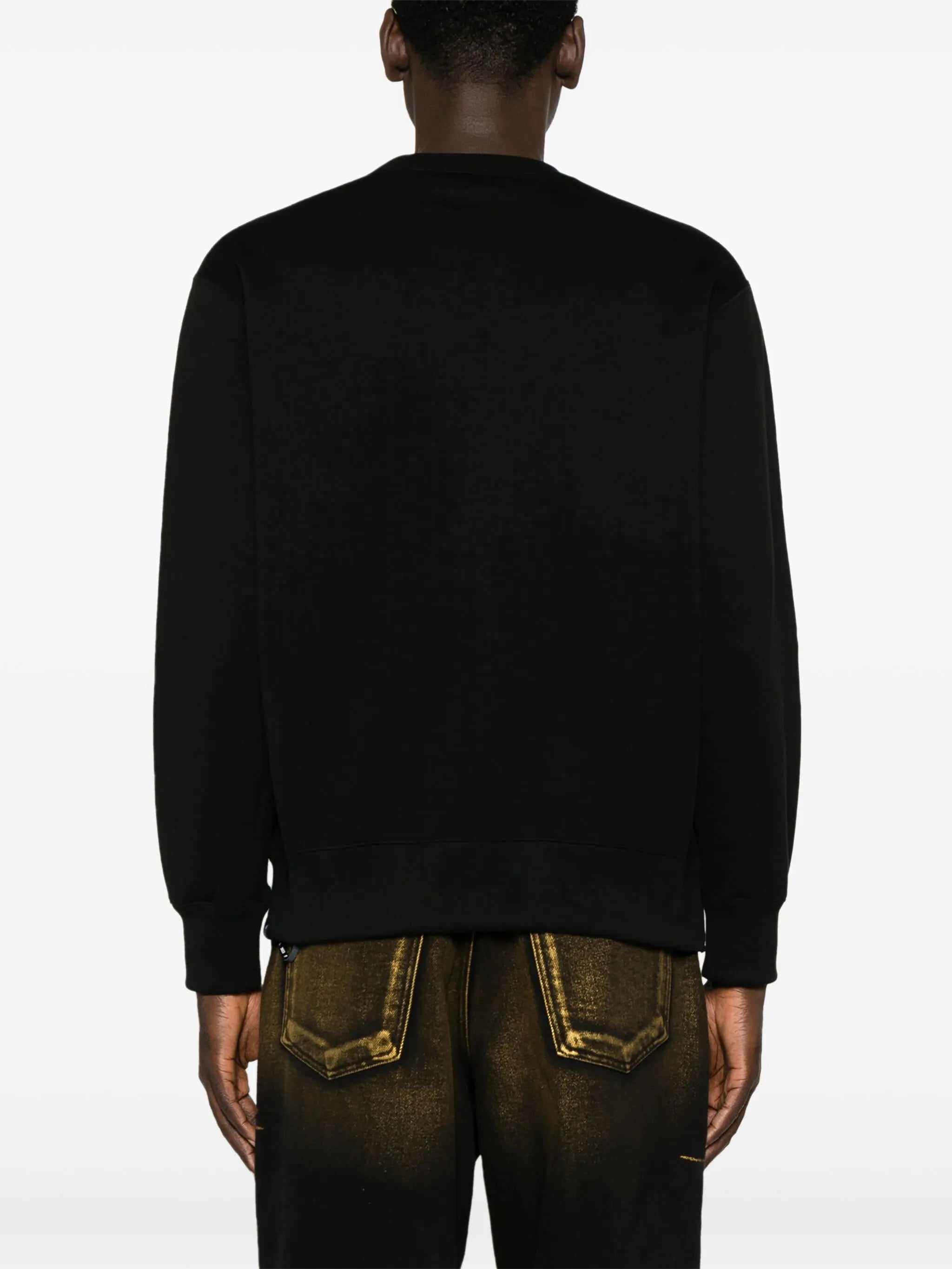 logo-appliqué cotton sweatshirt