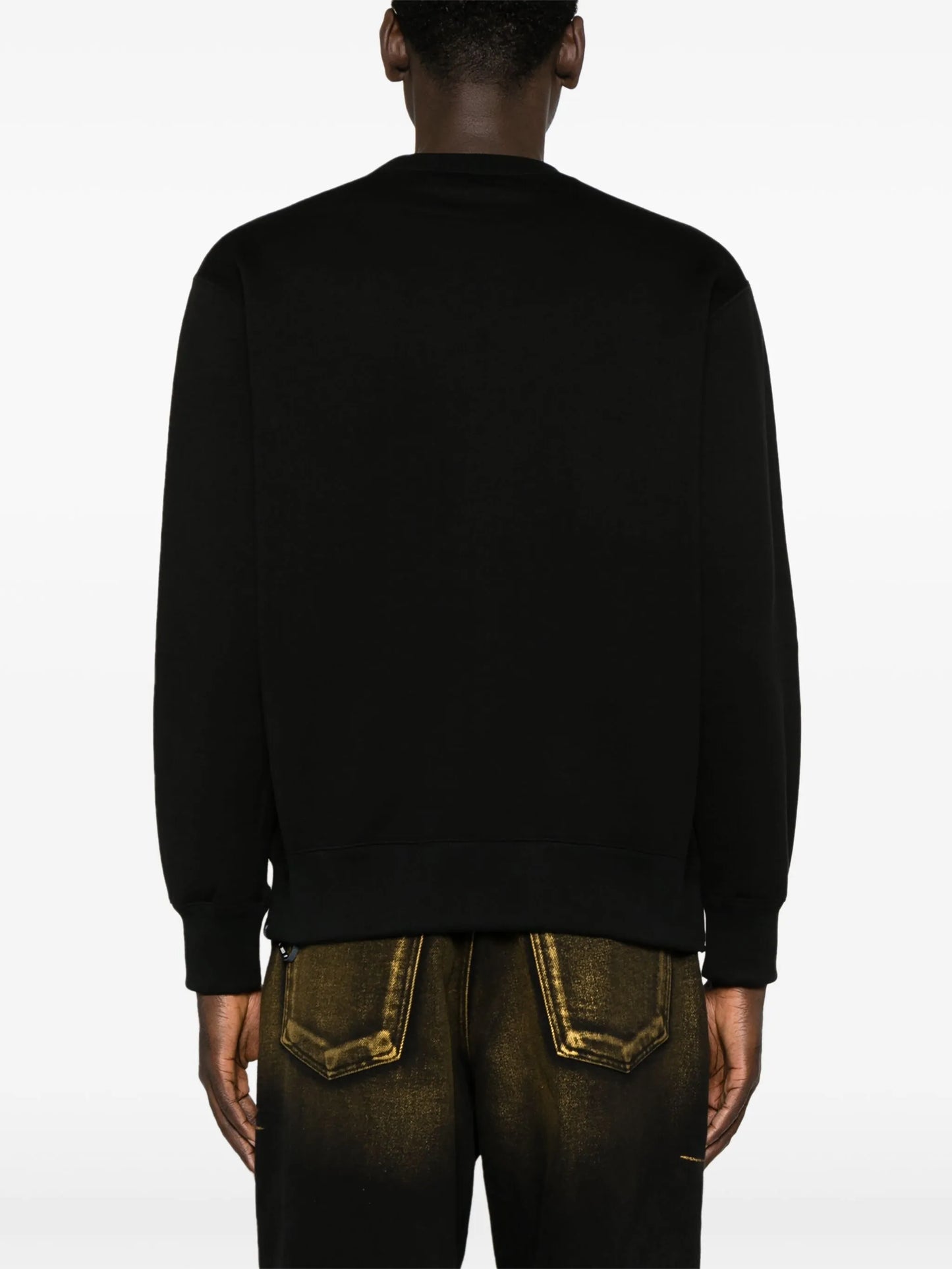 logo-appliqué cotton sweatshirt