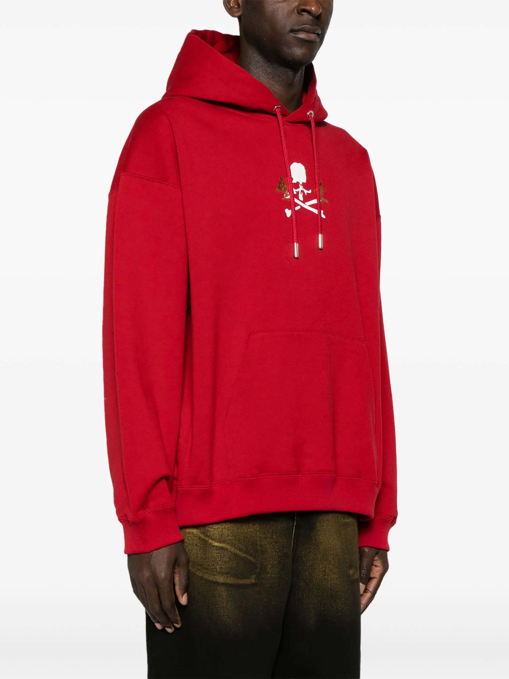 Prosperity logo-print cotton hoodie