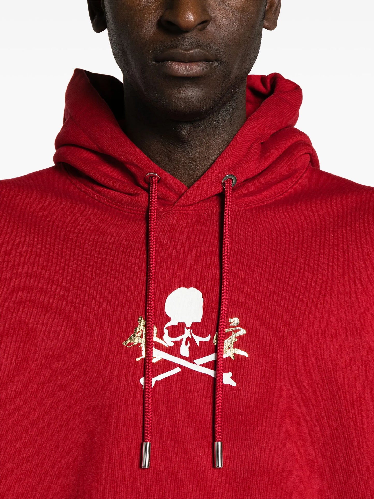 Prosperity logo-print cotton hoodie
