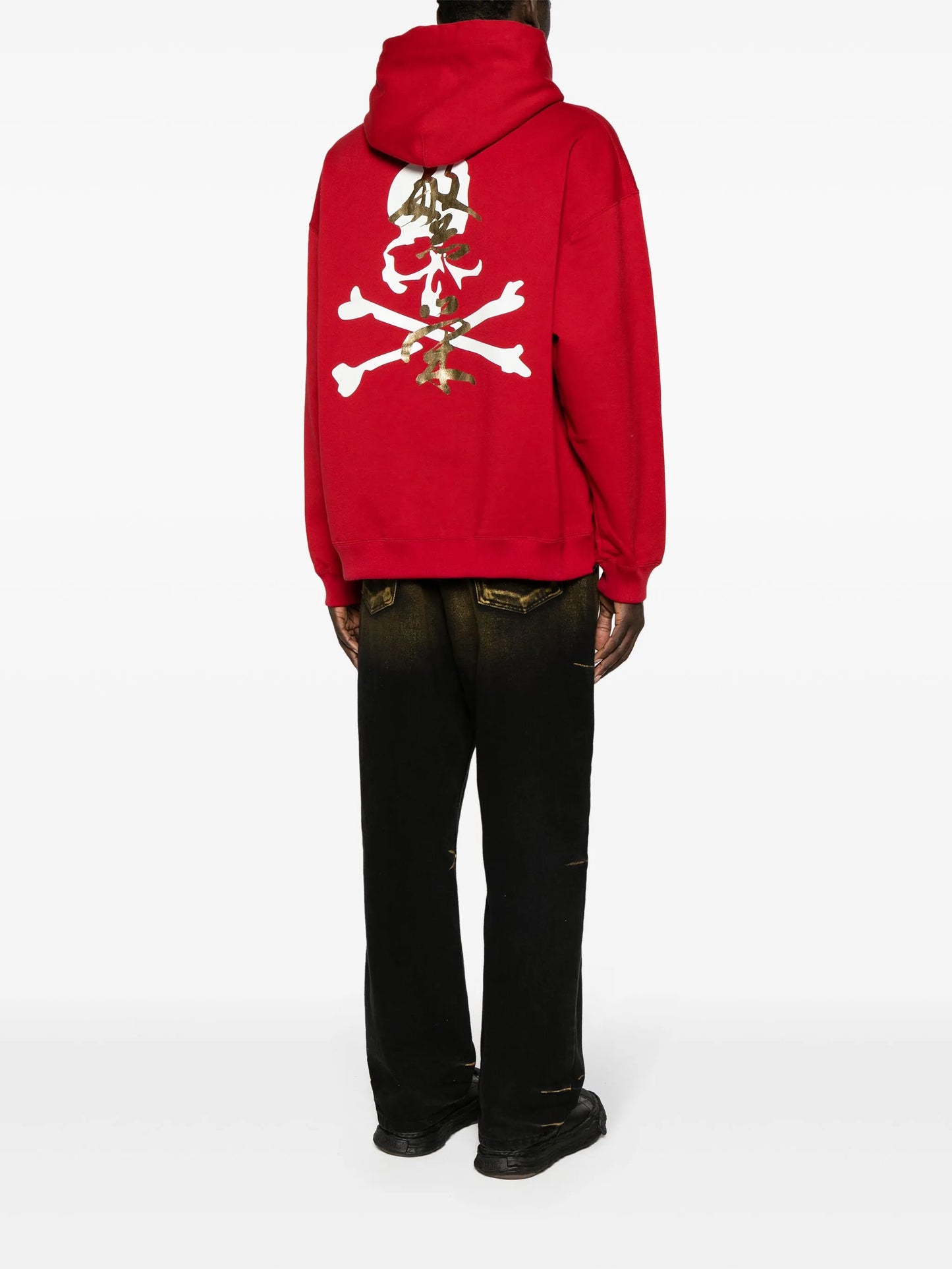Prosperity logo-print cotton hoodie