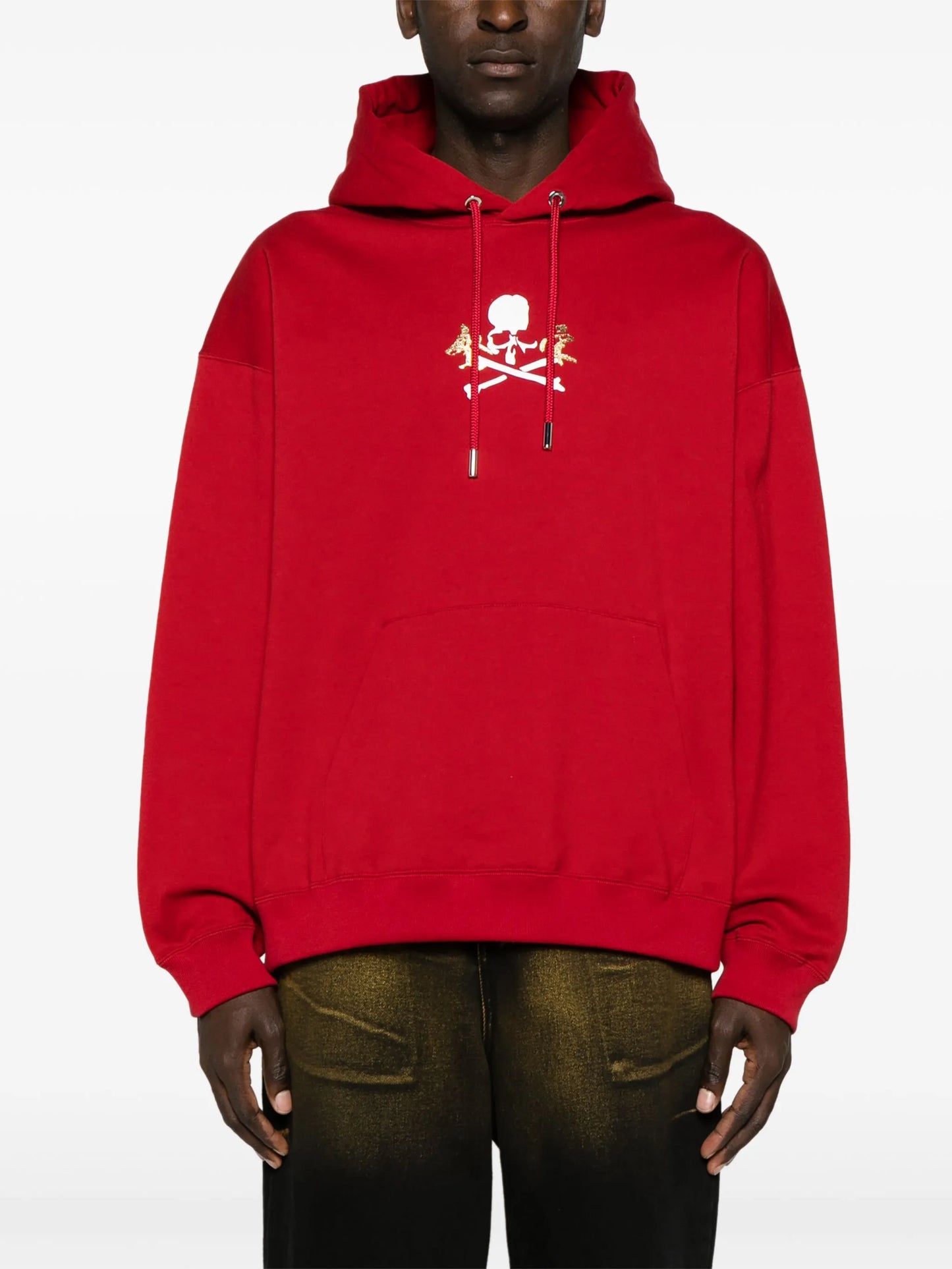 Prosperity logo-print cotton hoodie