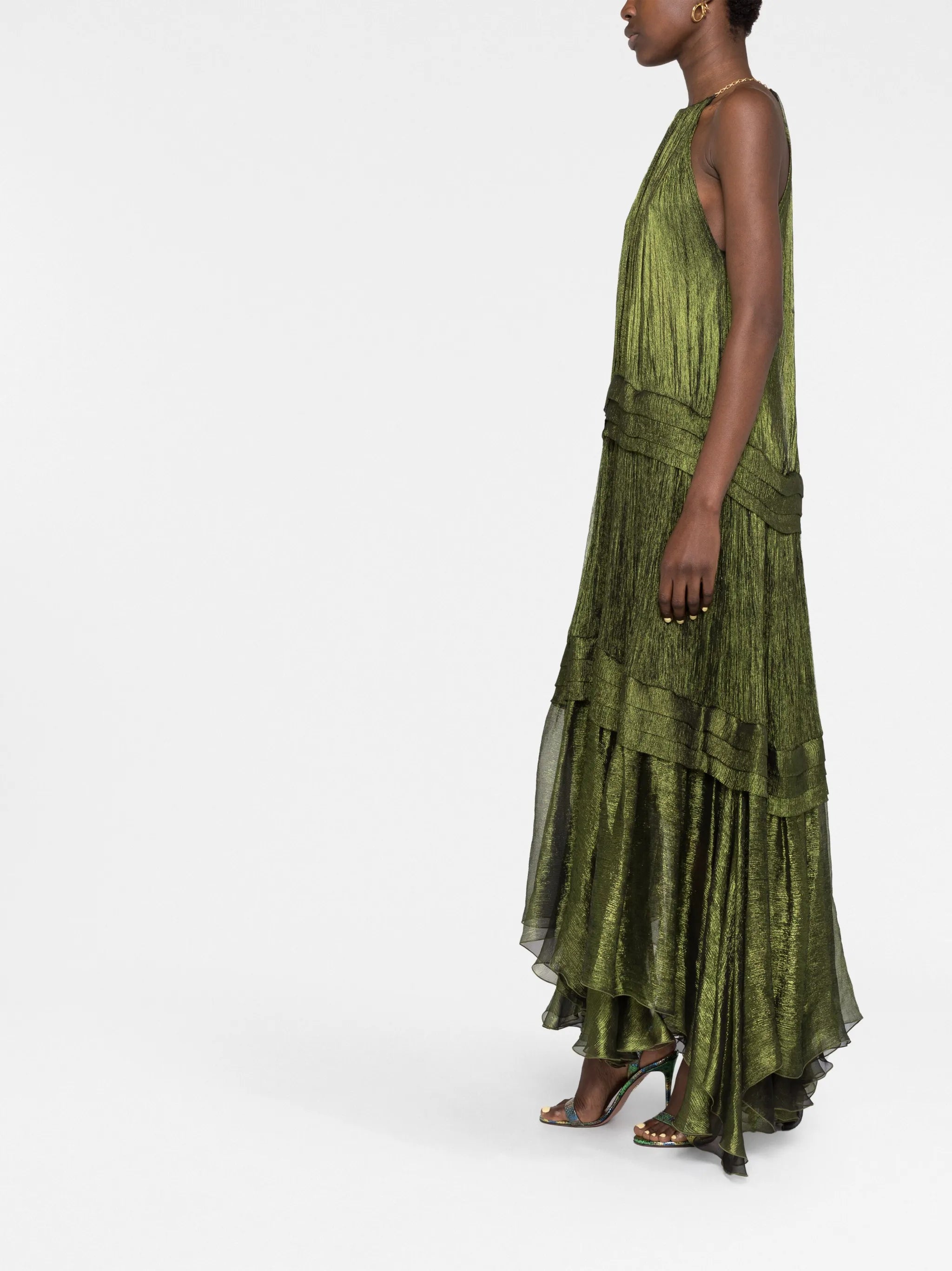 Lilly halterneck maxi dress