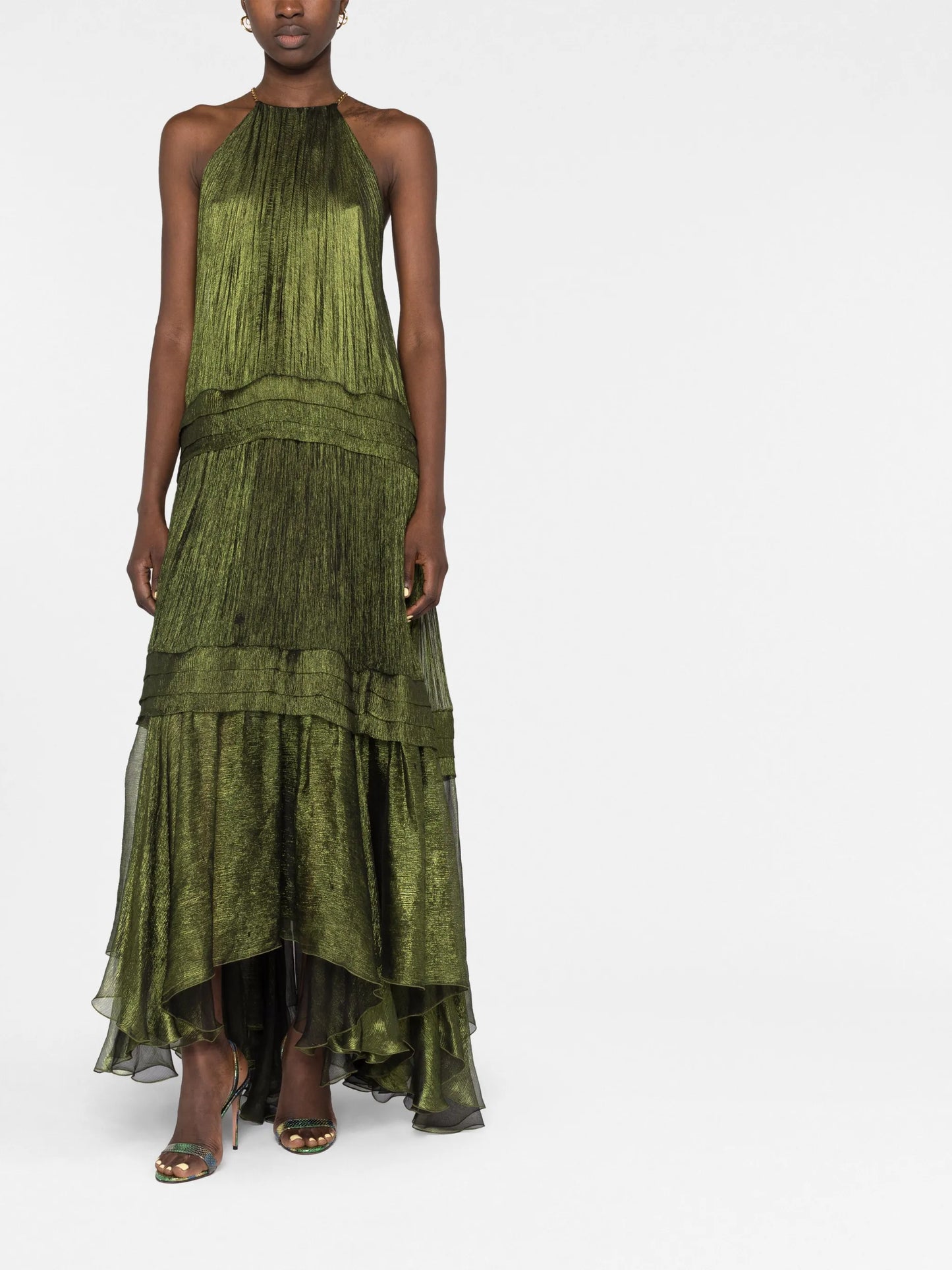 Lilly halterneck maxi dress