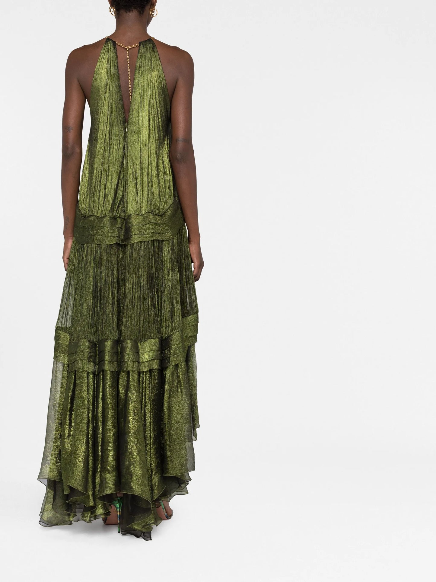 Lilly halterneck maxi dress