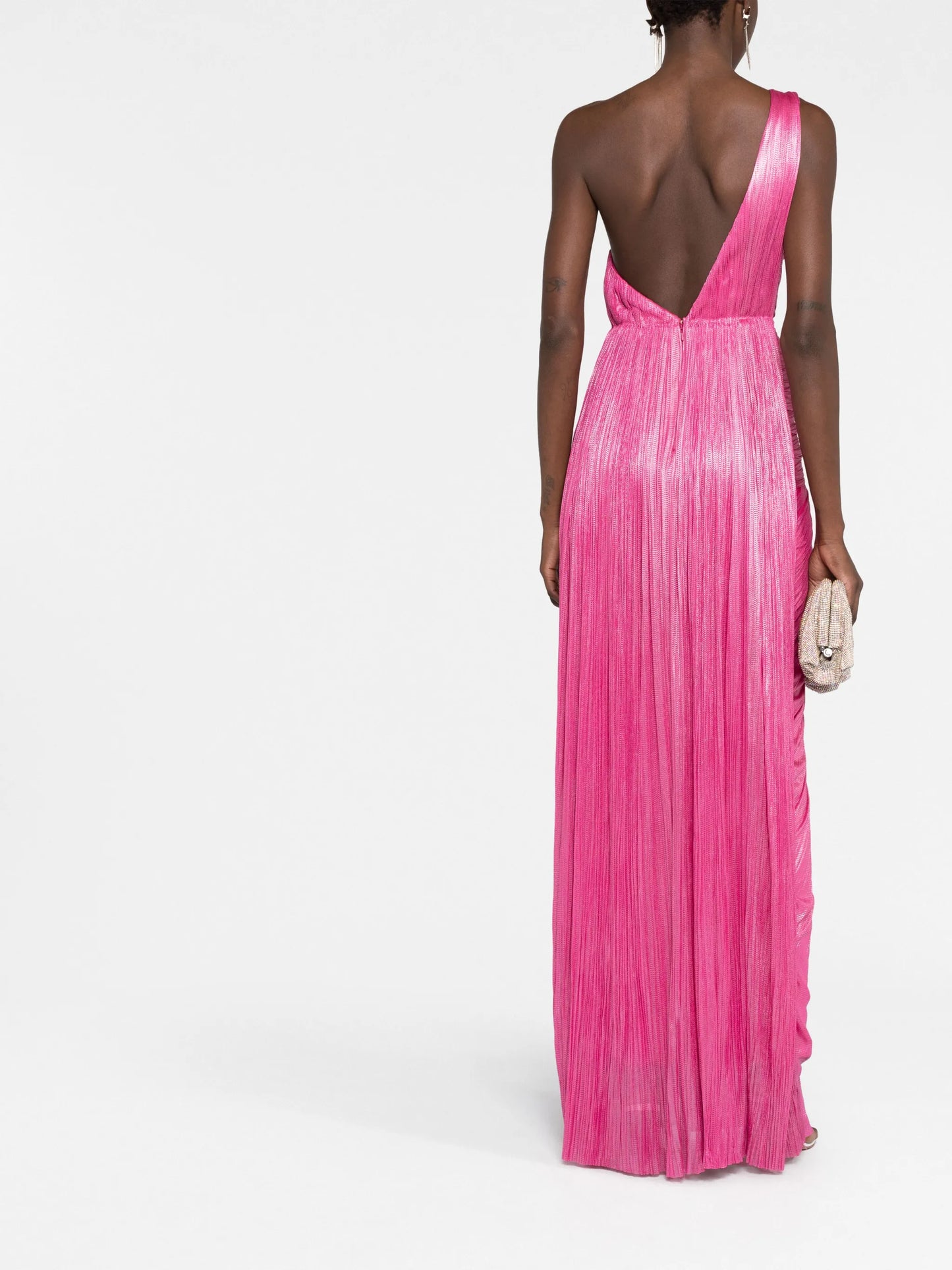 Esther one-shoulder gown