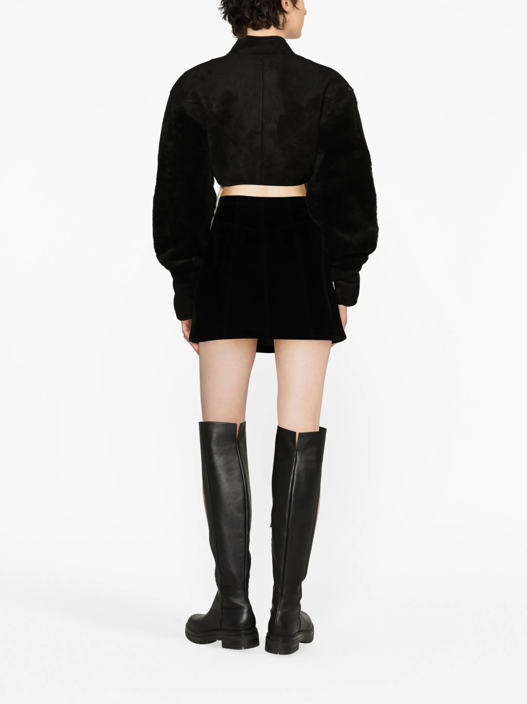 Mustang faux-suede bolero jacket