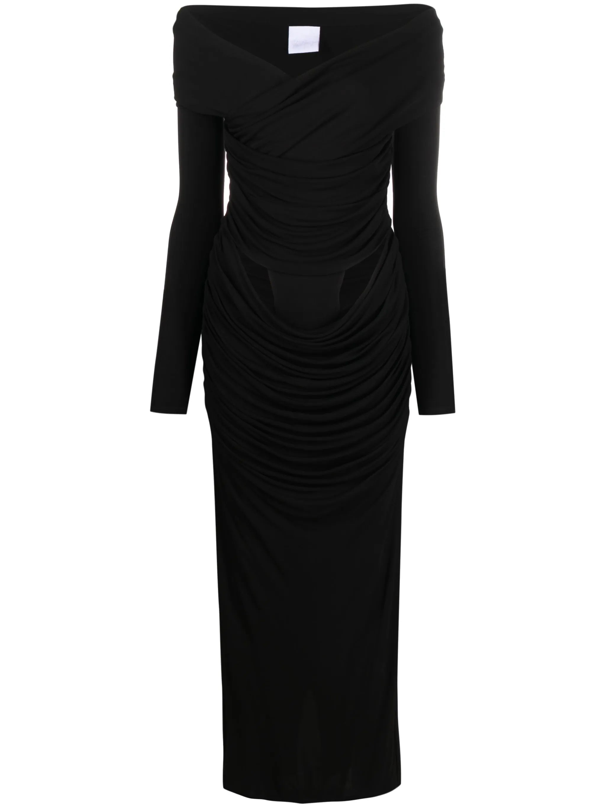 Otto cut-out V-neck maxi dress