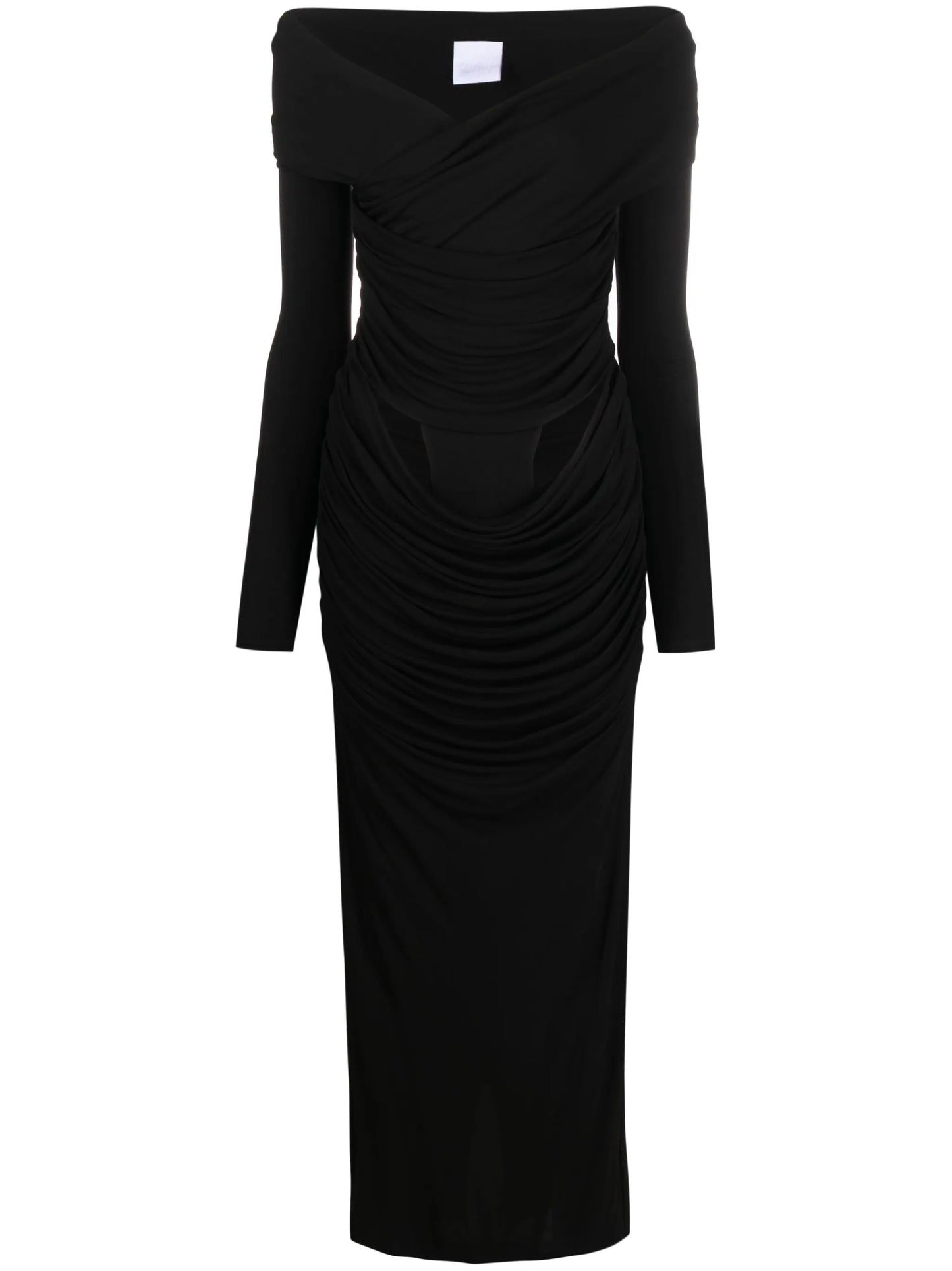 Otto cut-out V-neck maxi dress