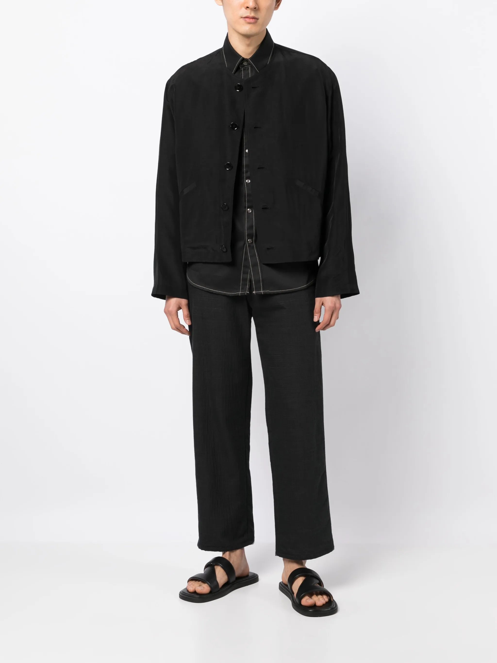 button-up jacket
