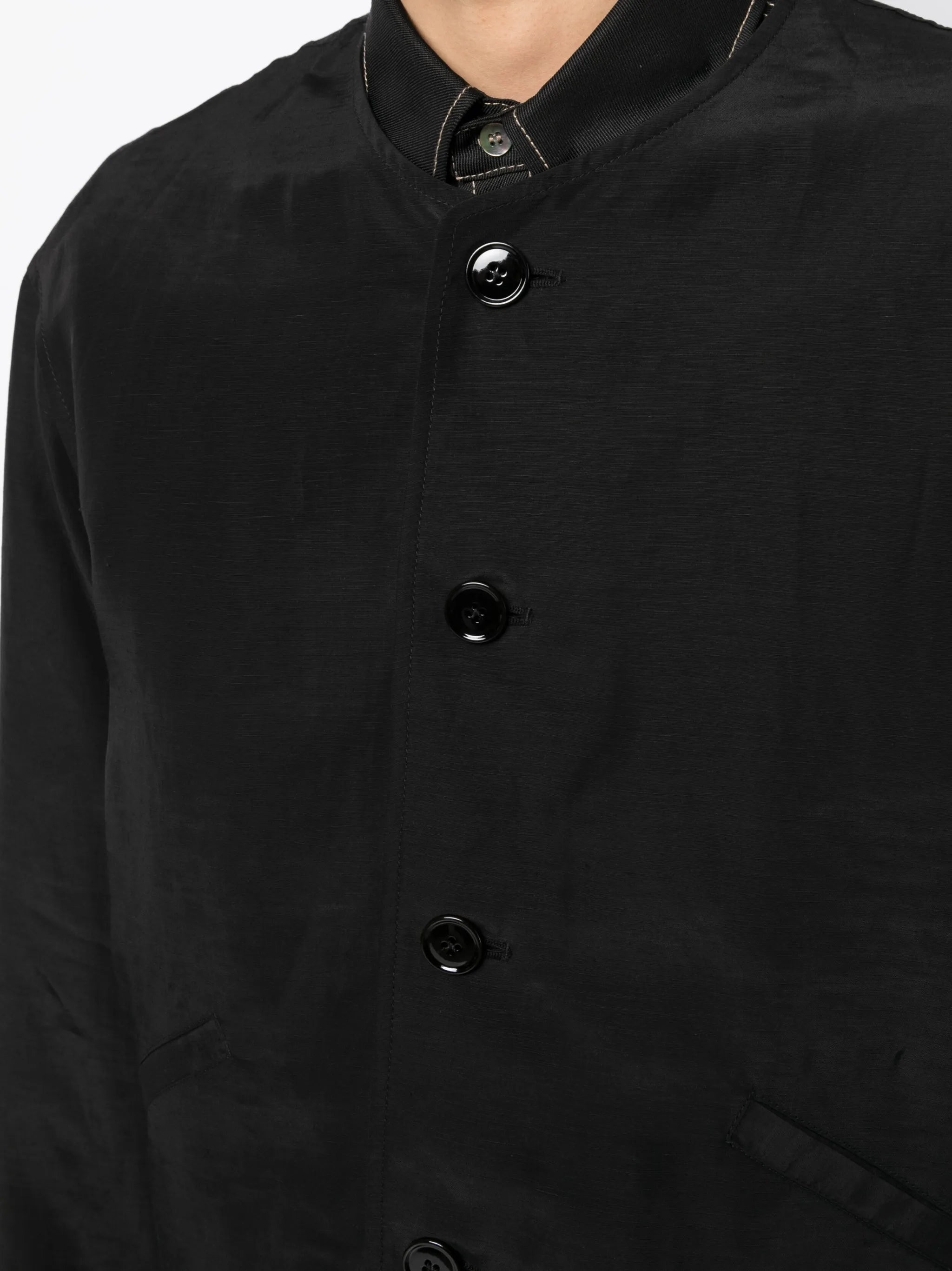 button-up jacket