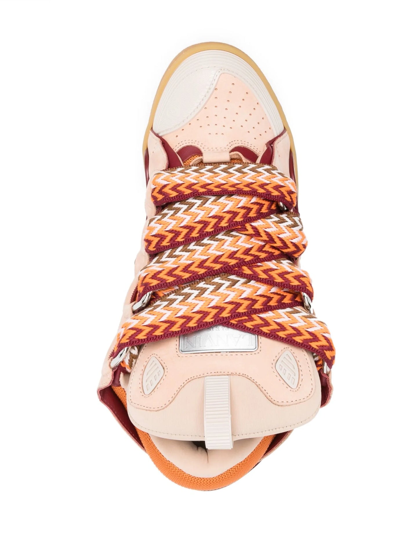 Curb leather sneakers