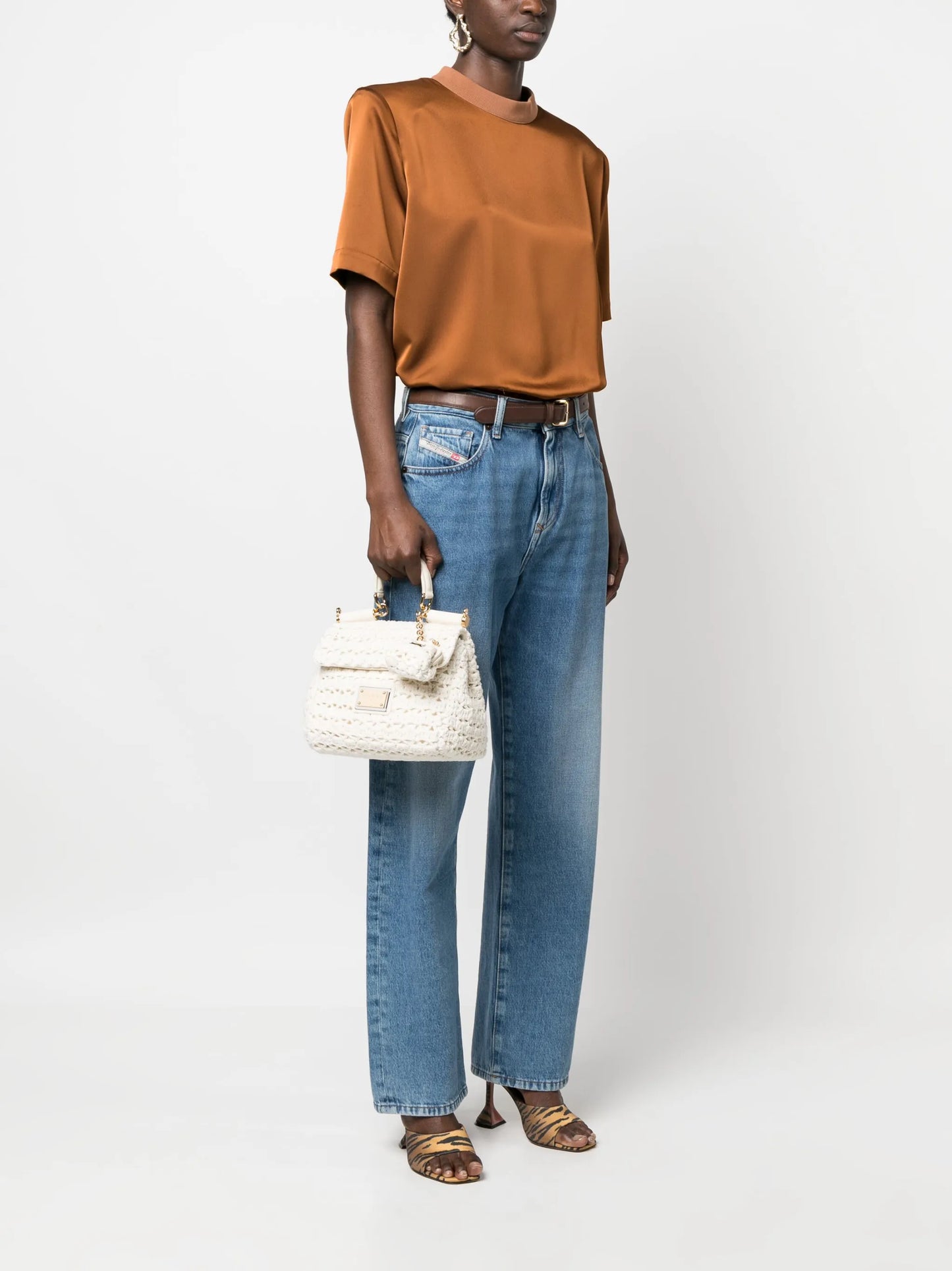 small Sicily Soft crochet shoulder bag