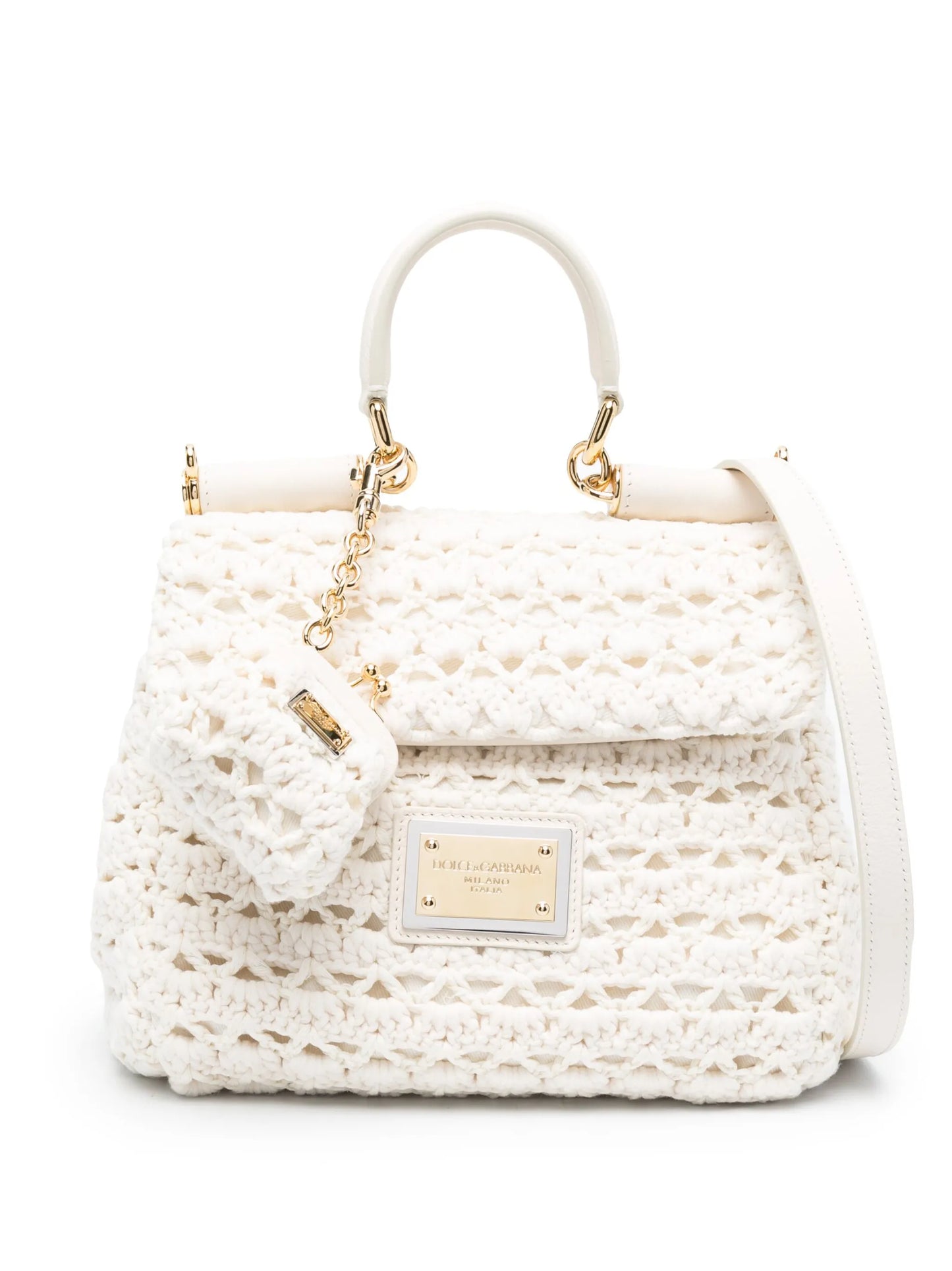 small Sicily Soft crochet shoulder bag