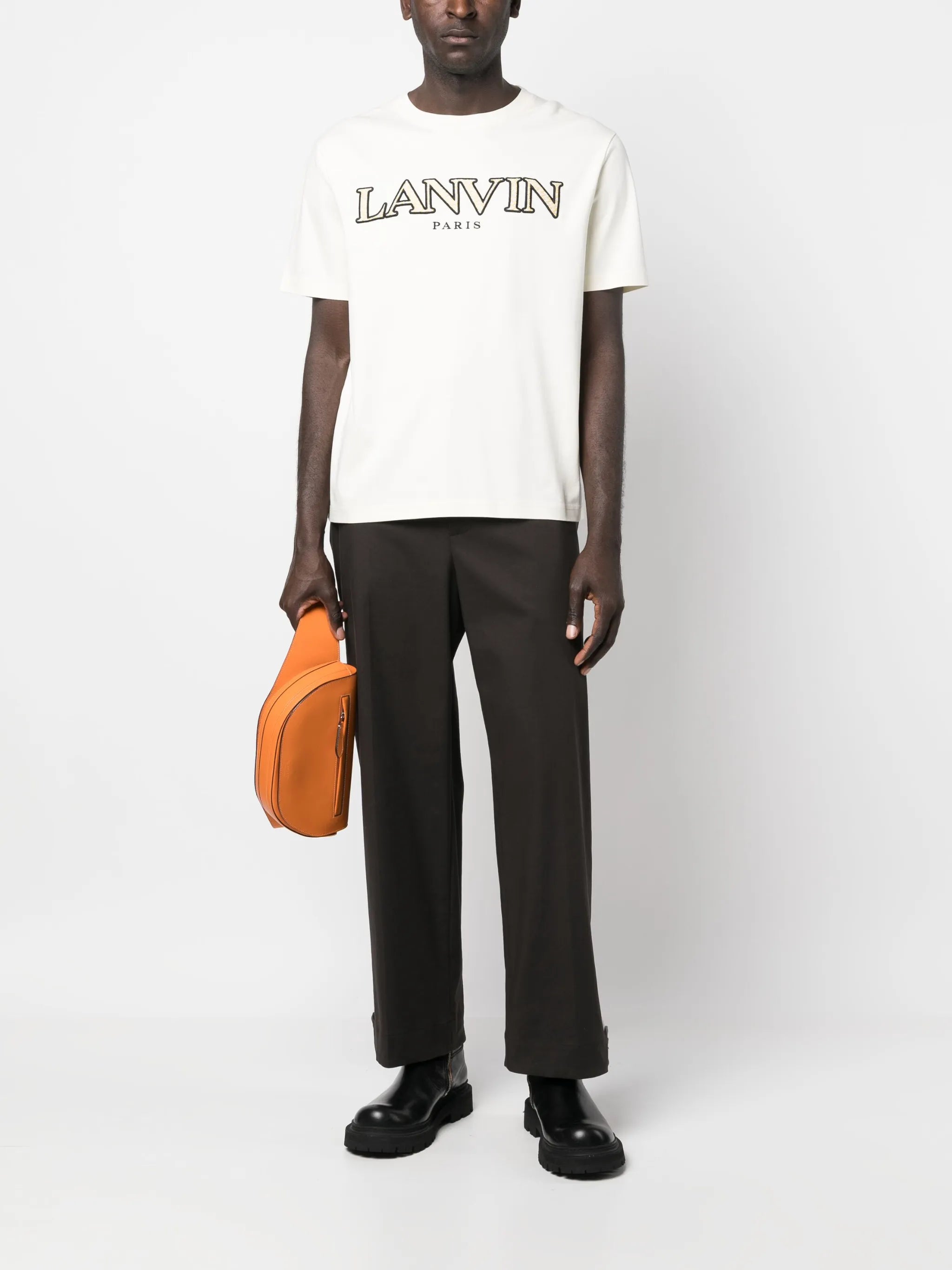 logo-patch T-shirt