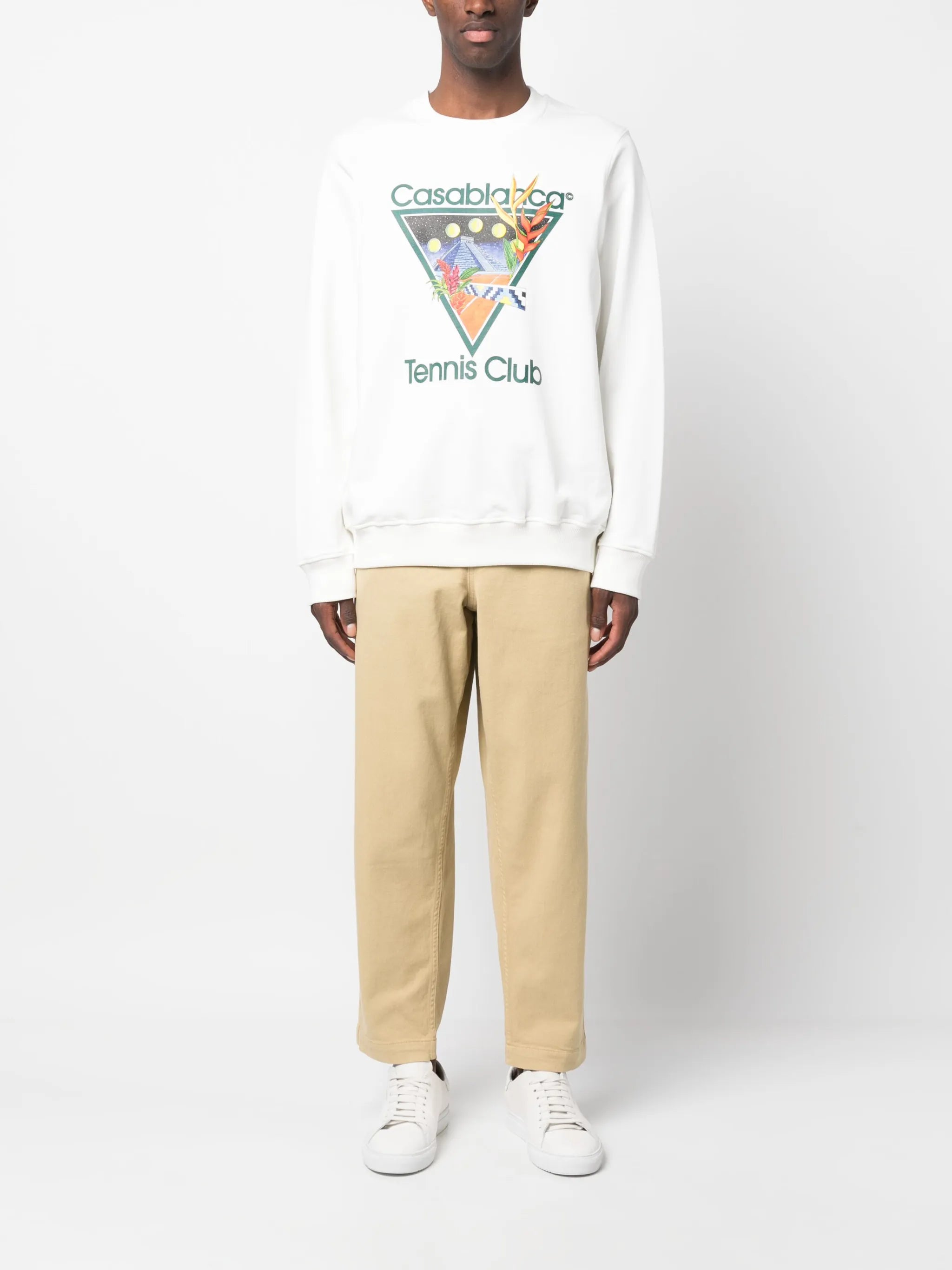 Tennis Club Icon graphic-print sweatshirt