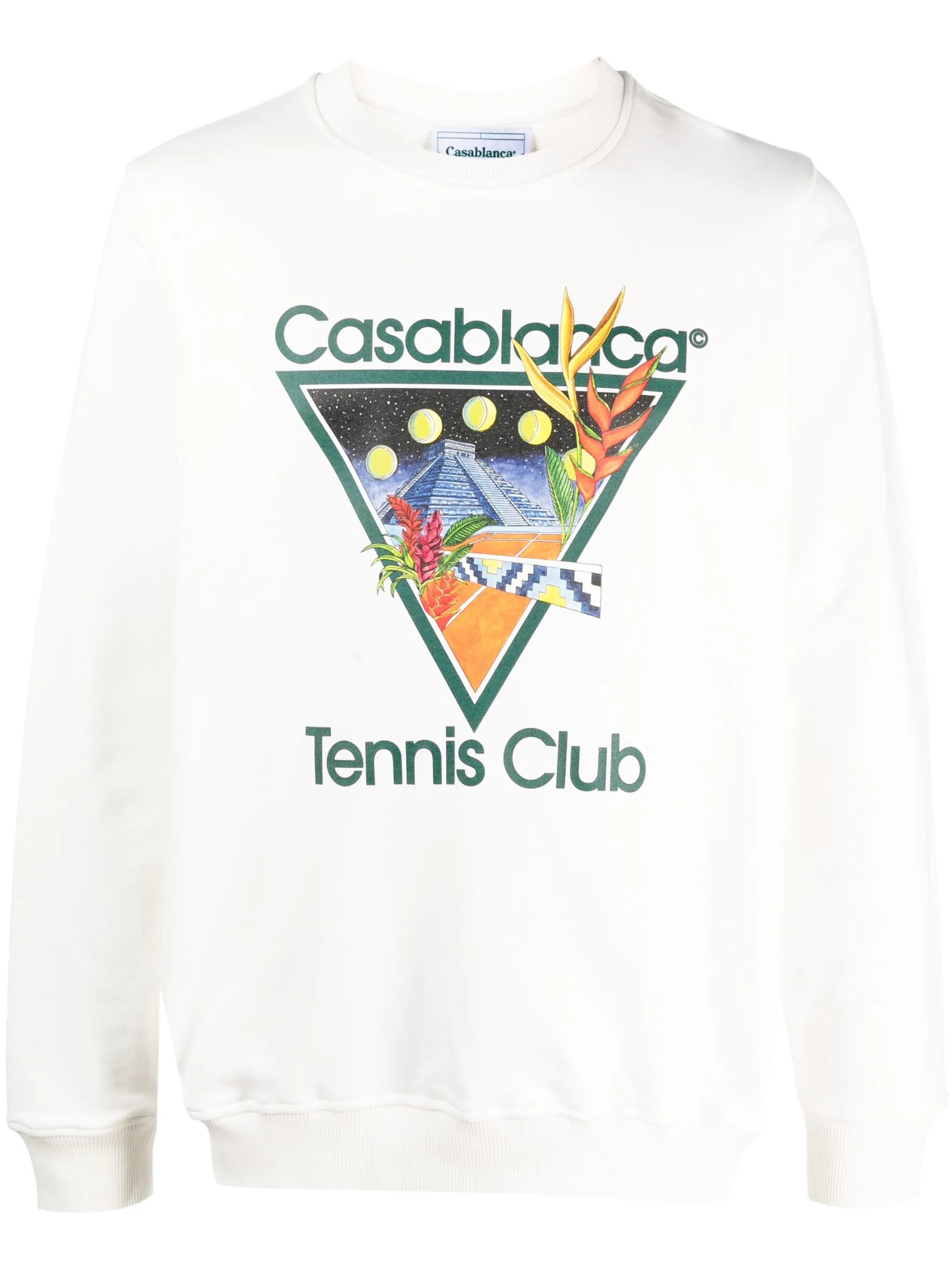 Tennis Club Icon graphic-print sweatshirt