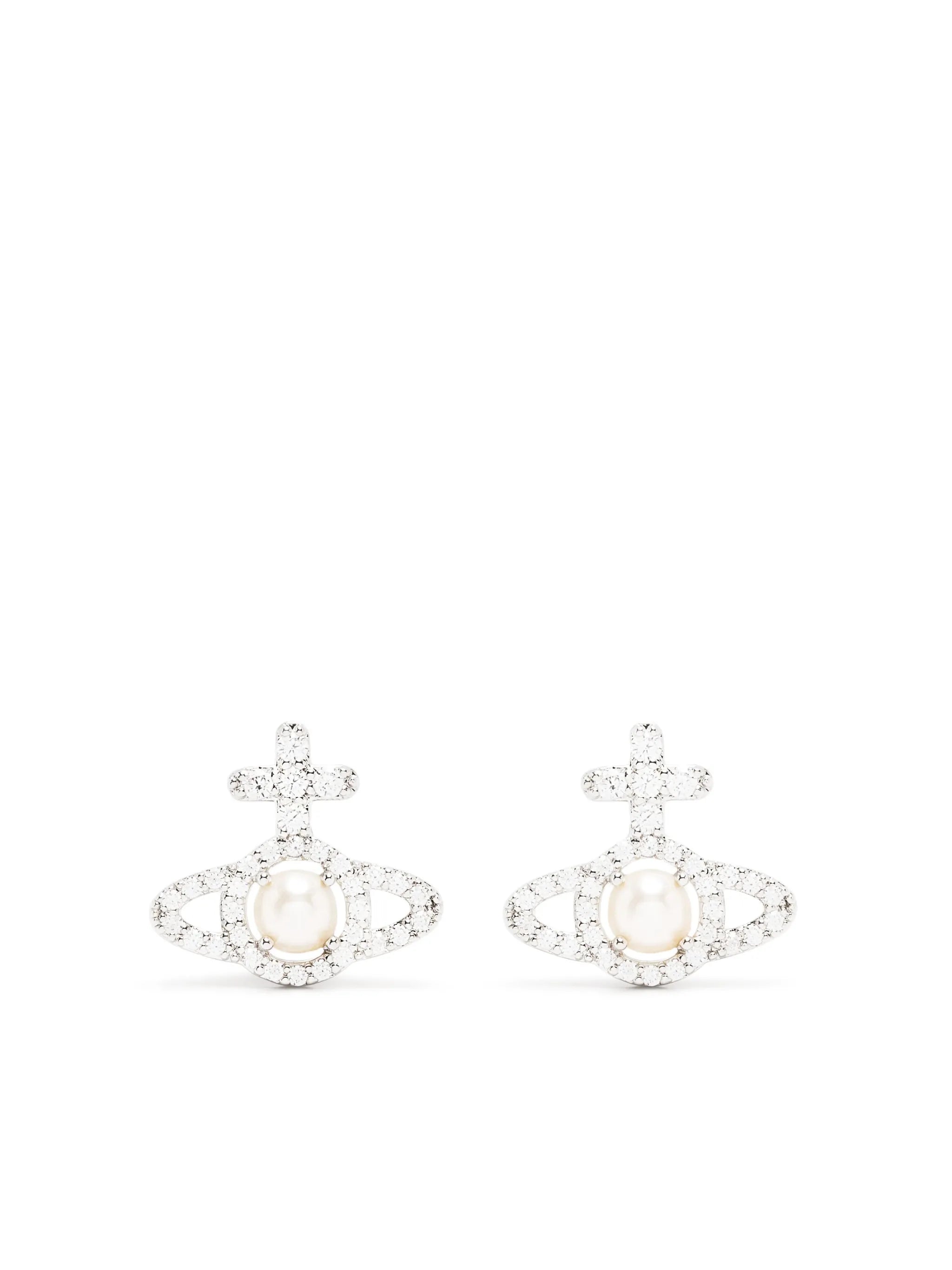 orb pearl earrings