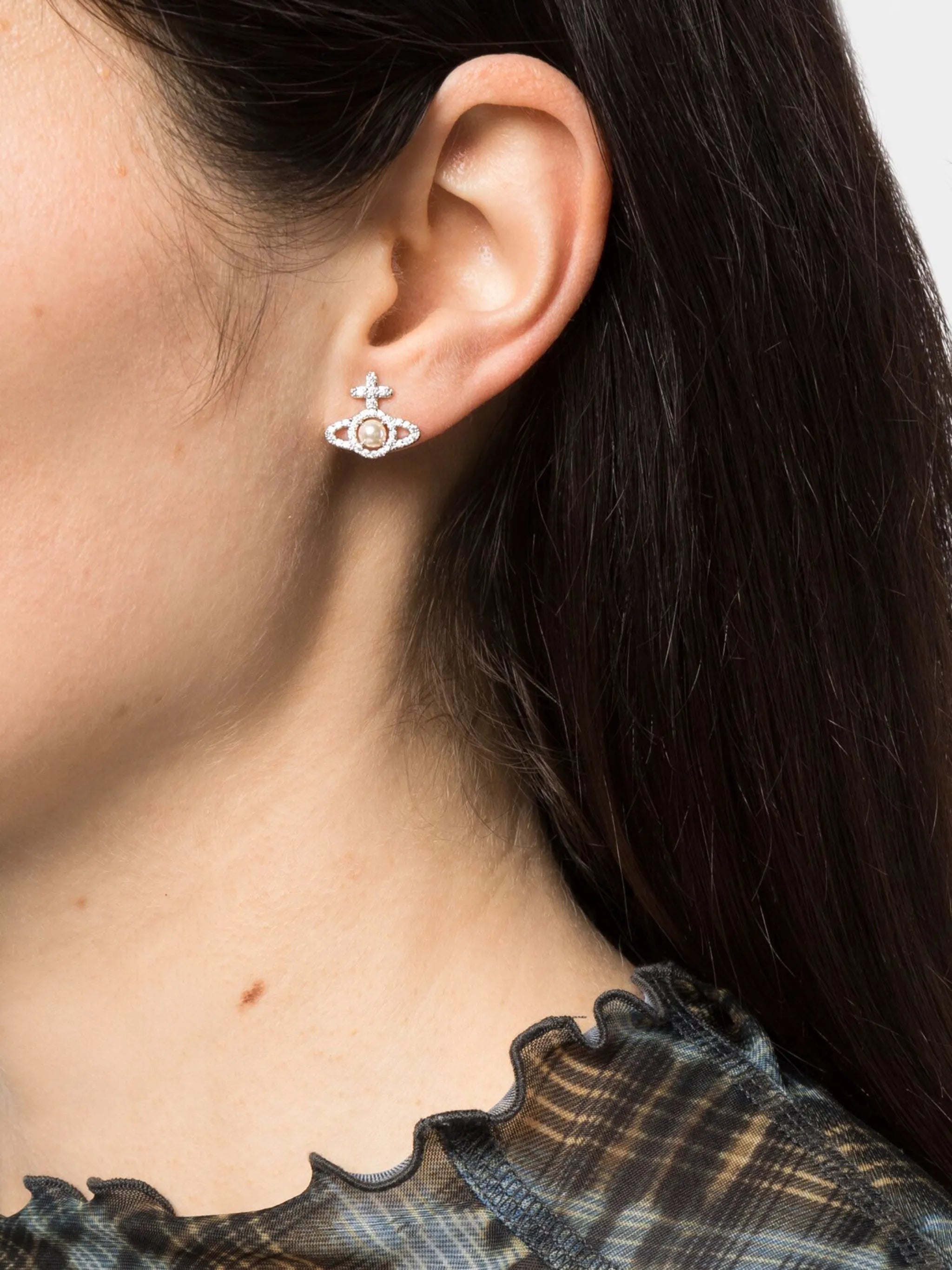 orb pearl earrings