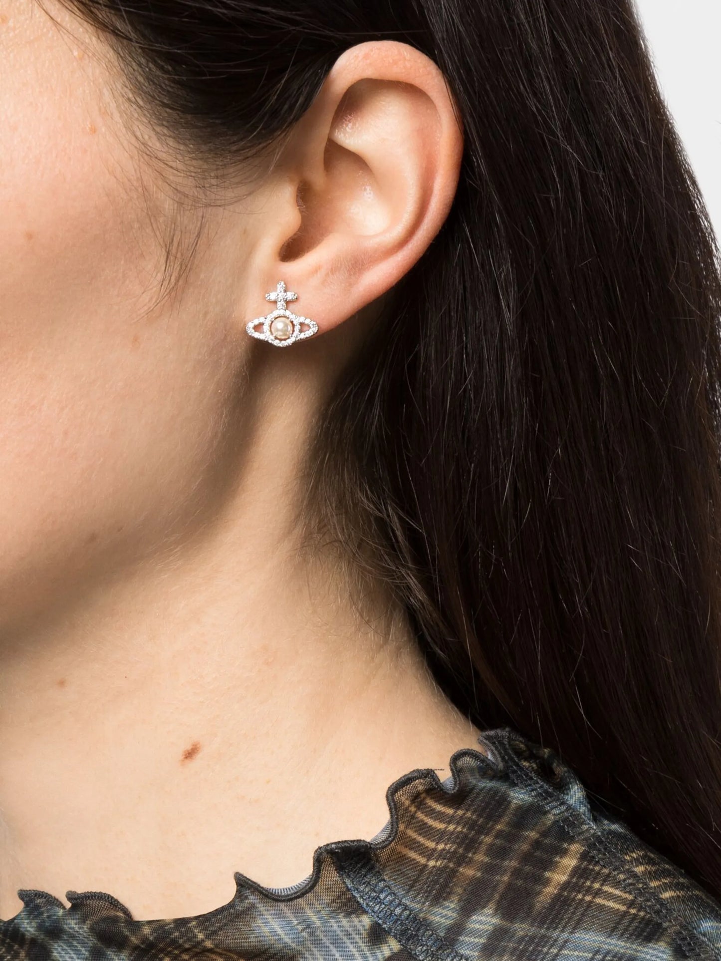 orb pearl earrings