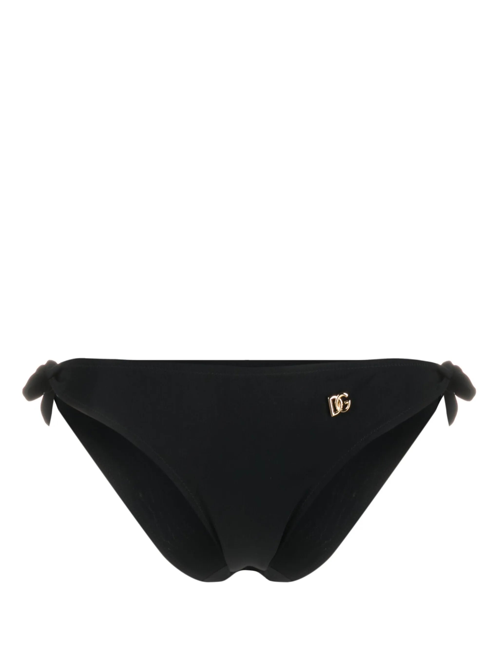 logo-plaque bikini bottoms