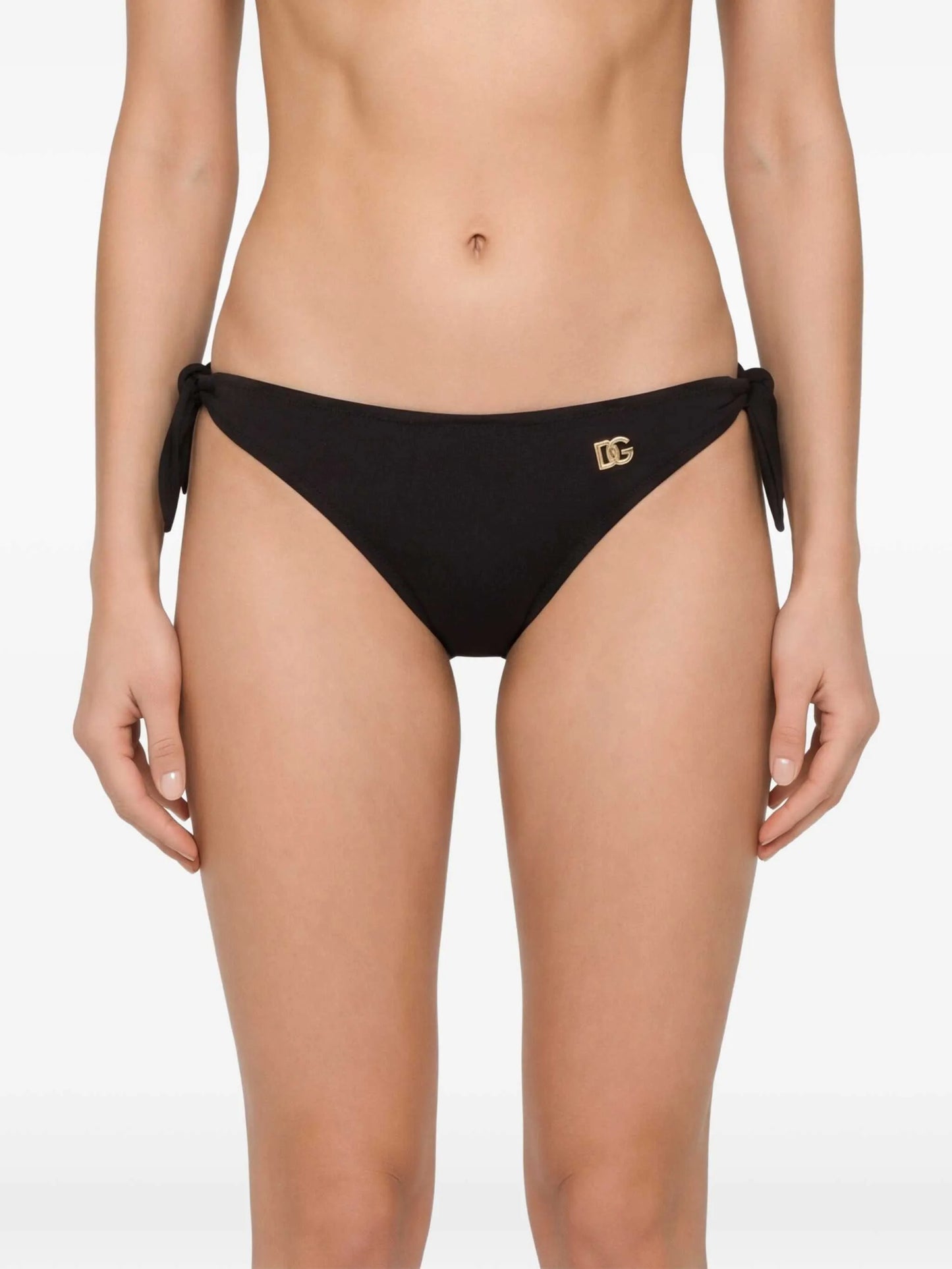 logo-plaque bikini bottoms