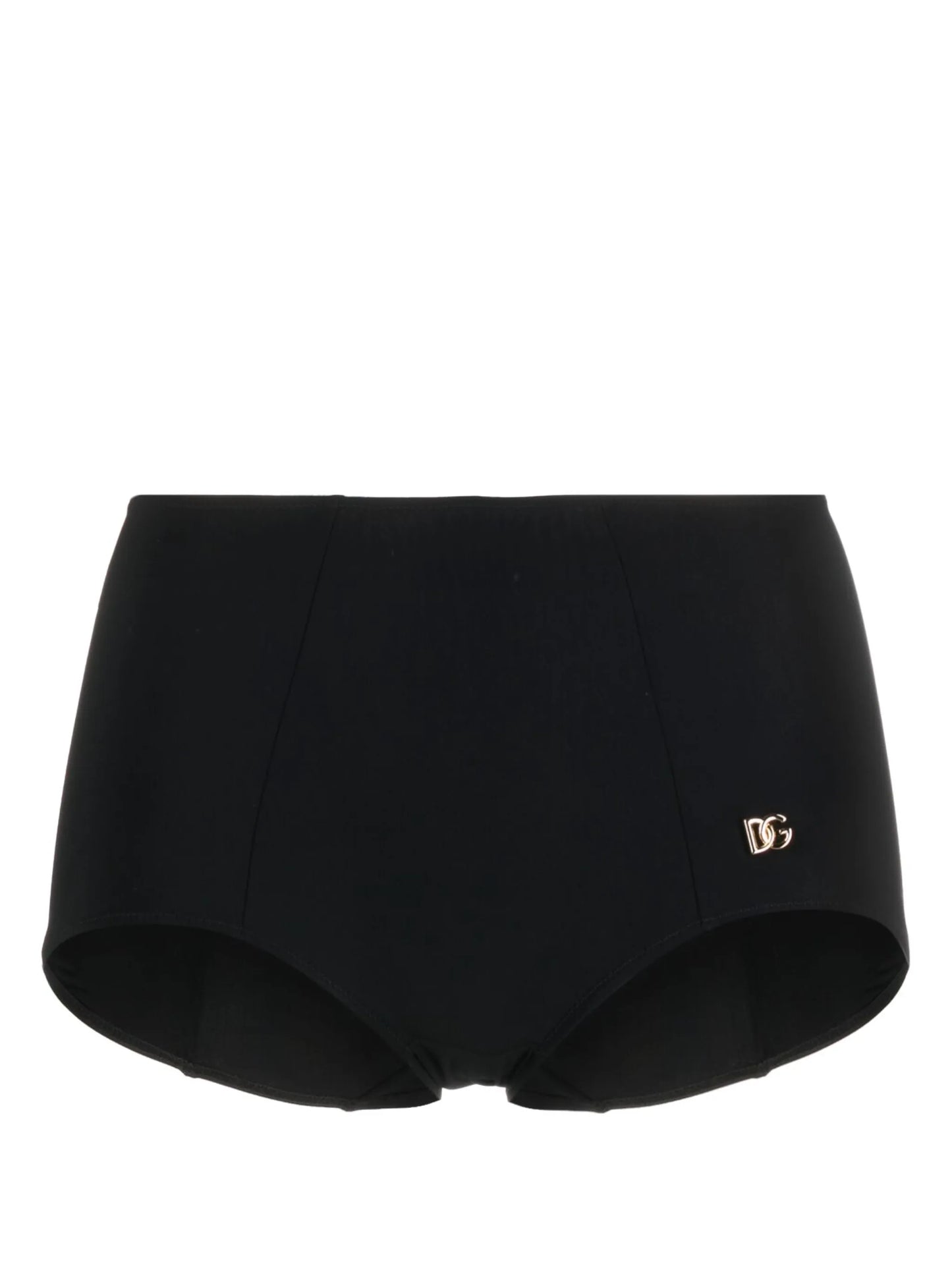 logo-plaque bikini shorts