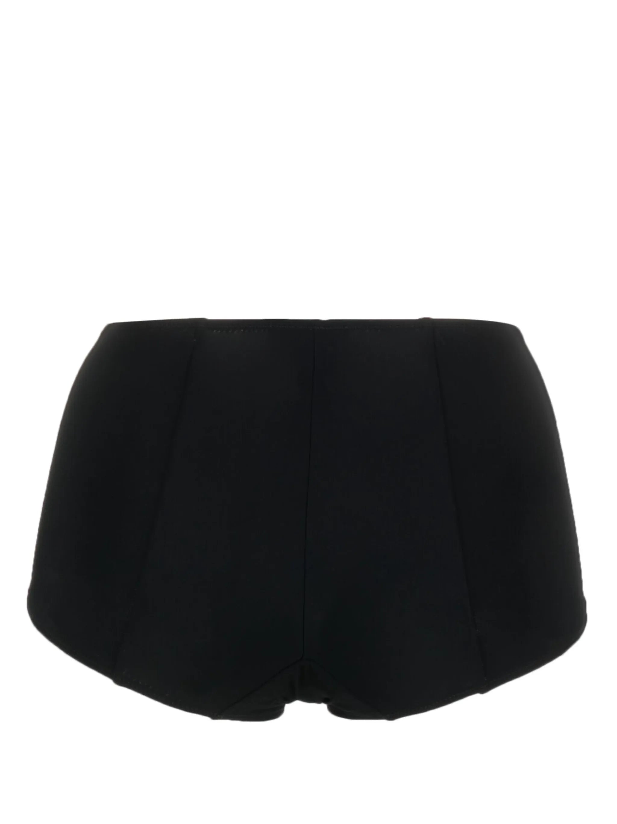 logo-plaque bikini shorts