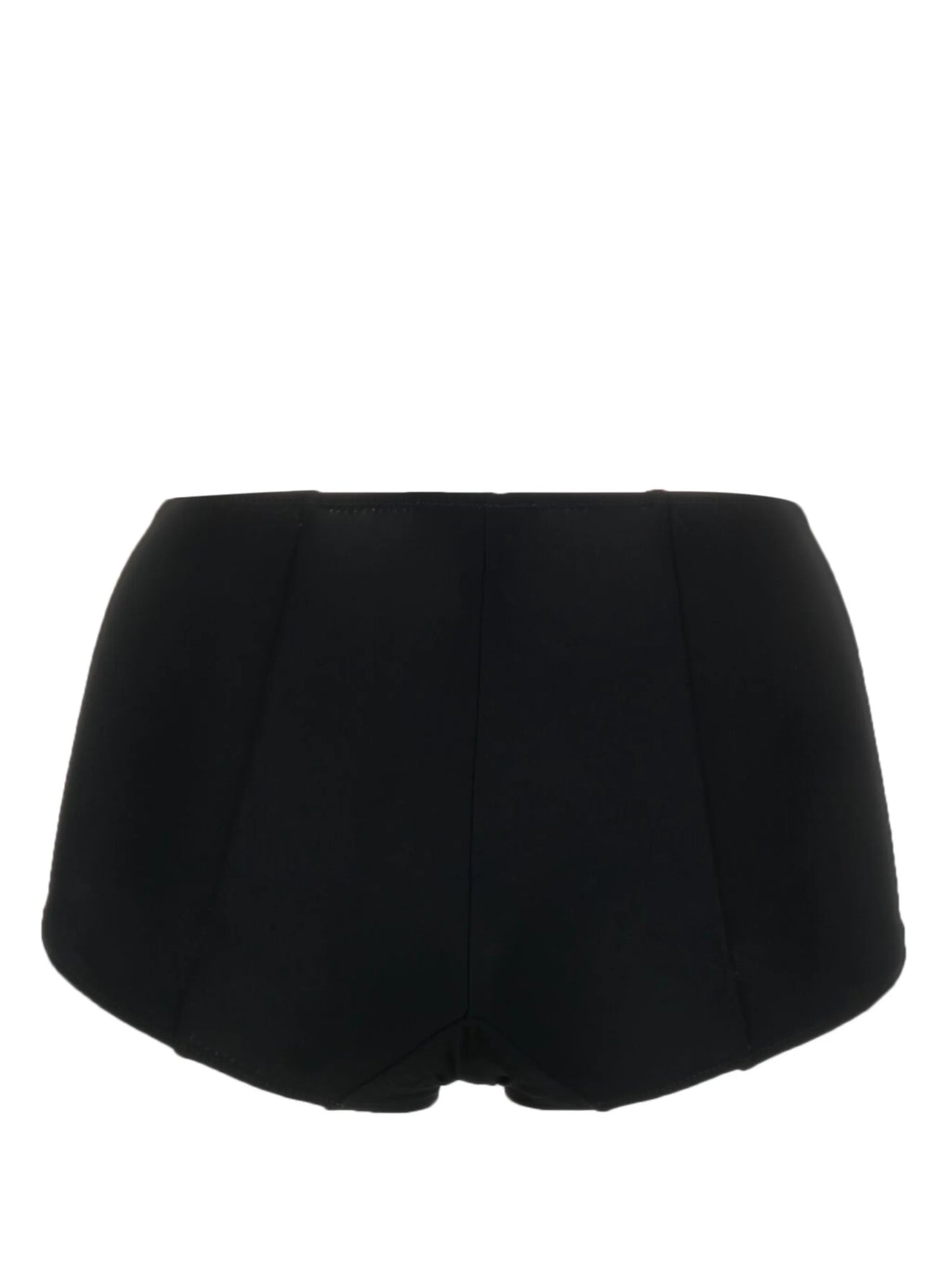 logo-plaque bikini shorts