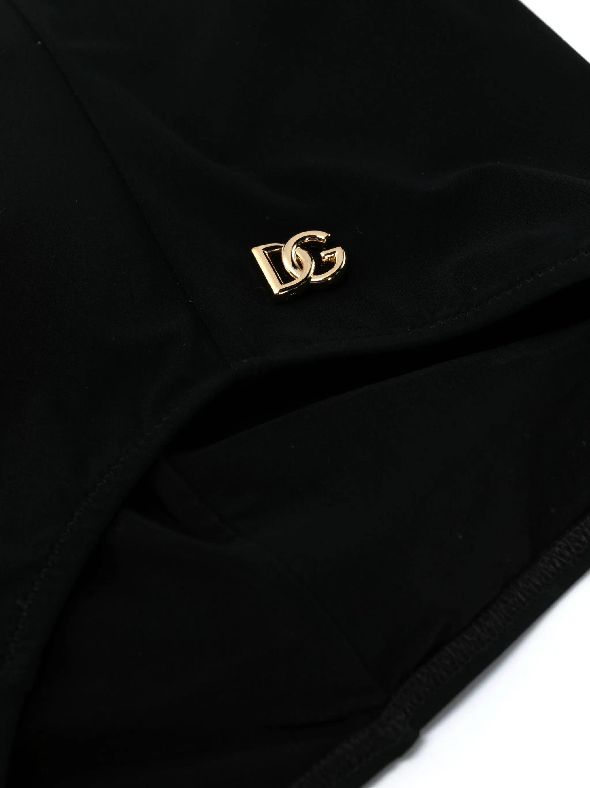 logo-plaque bikini shorts