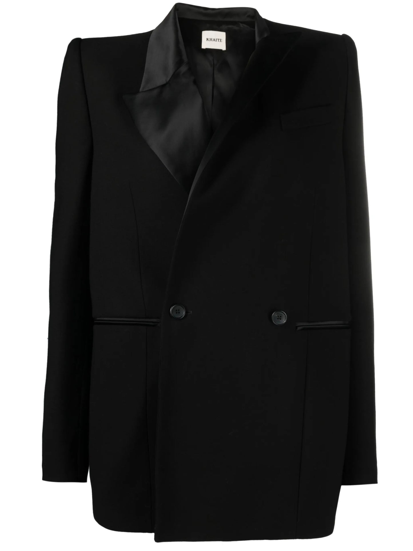 The Malek asymmetric blazer